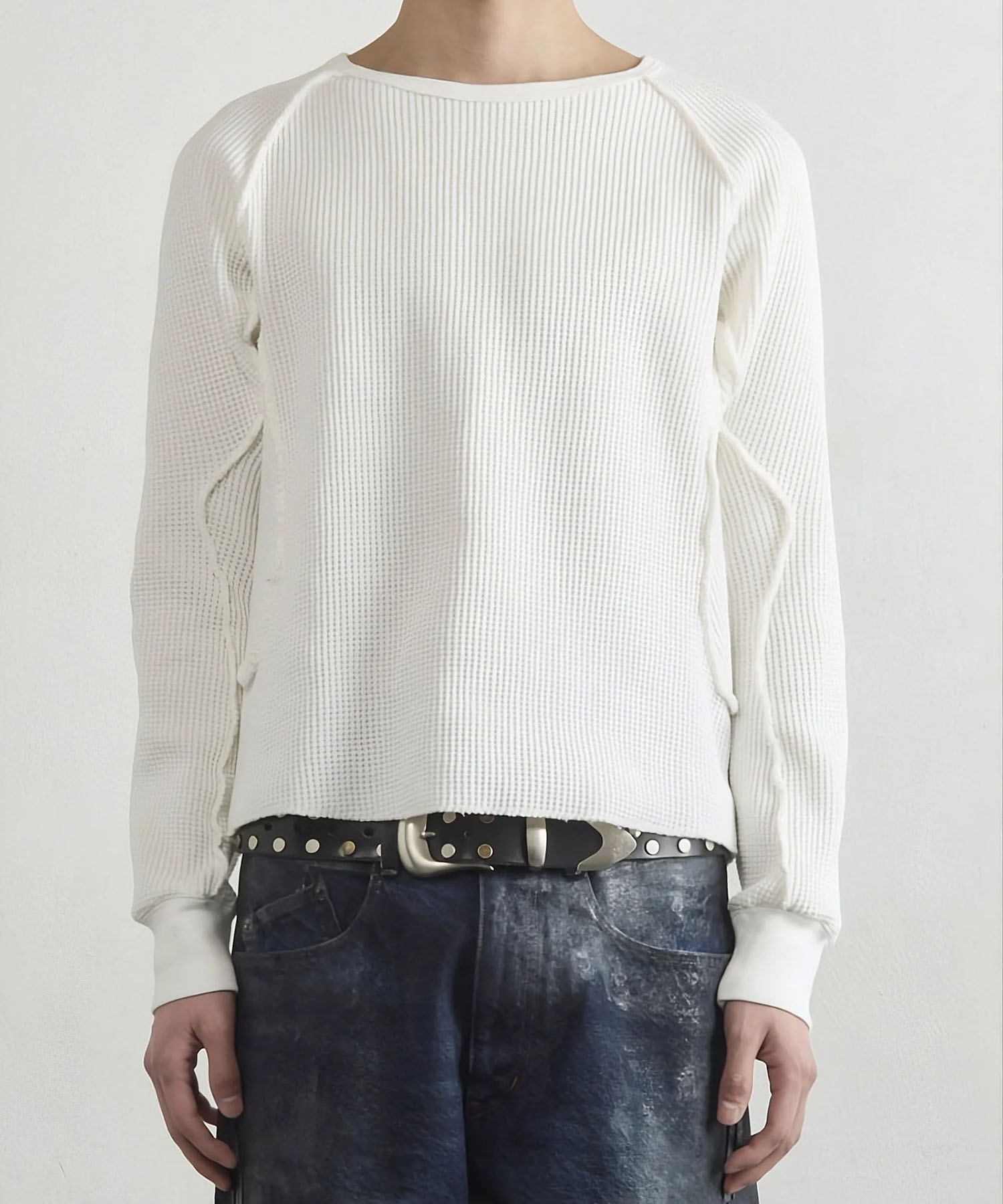 WAFFLE THERMAL LONG SLEEVE TSHIRT NVRFRGT