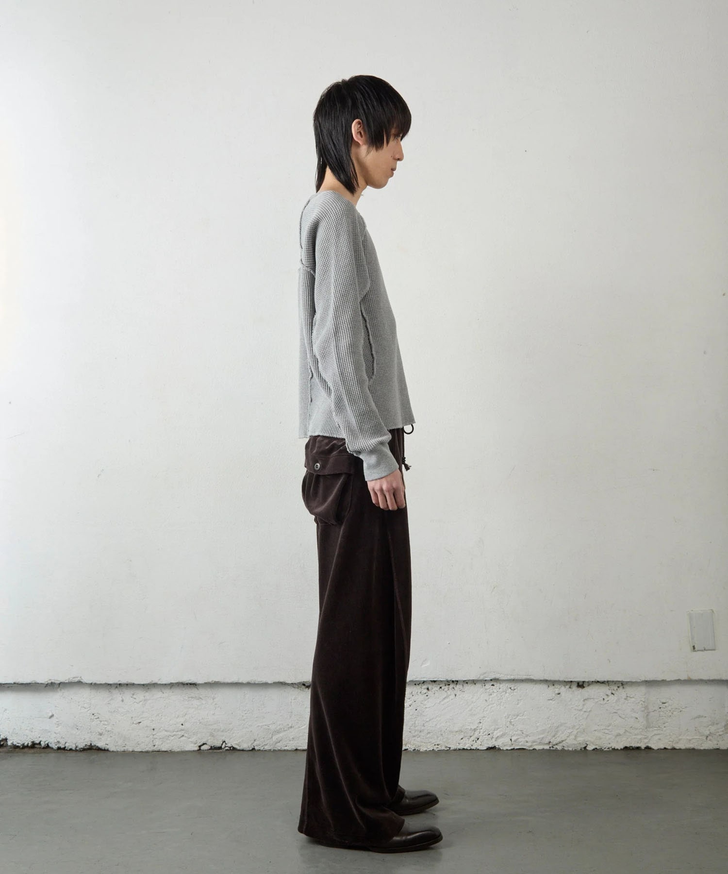 WAFFLE THERMAL LONG SLEEVE TSHIRT NVRFRGT