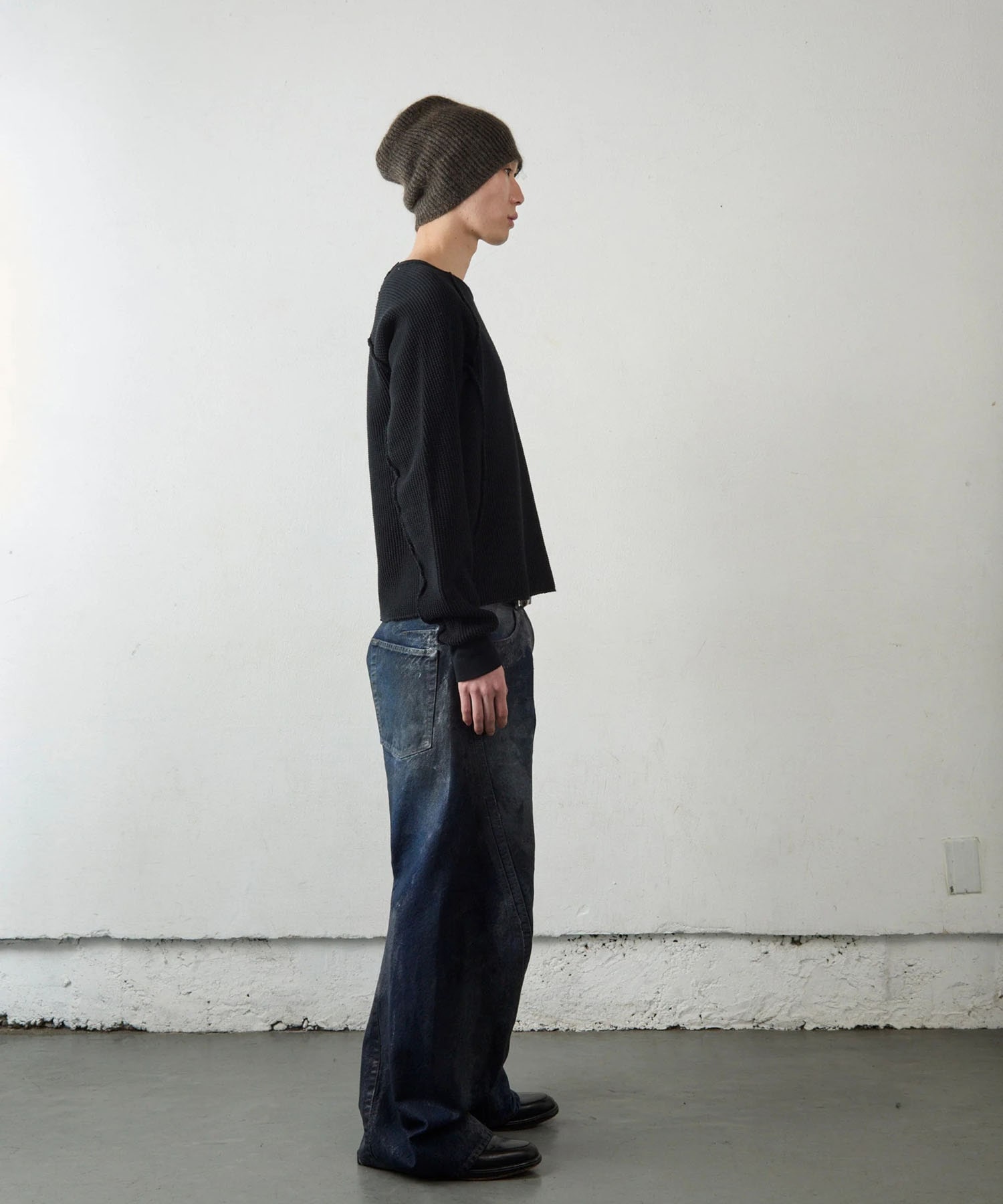WAFFLE THERMAL LONG SLEEVE TSHIRT NVRFRGT