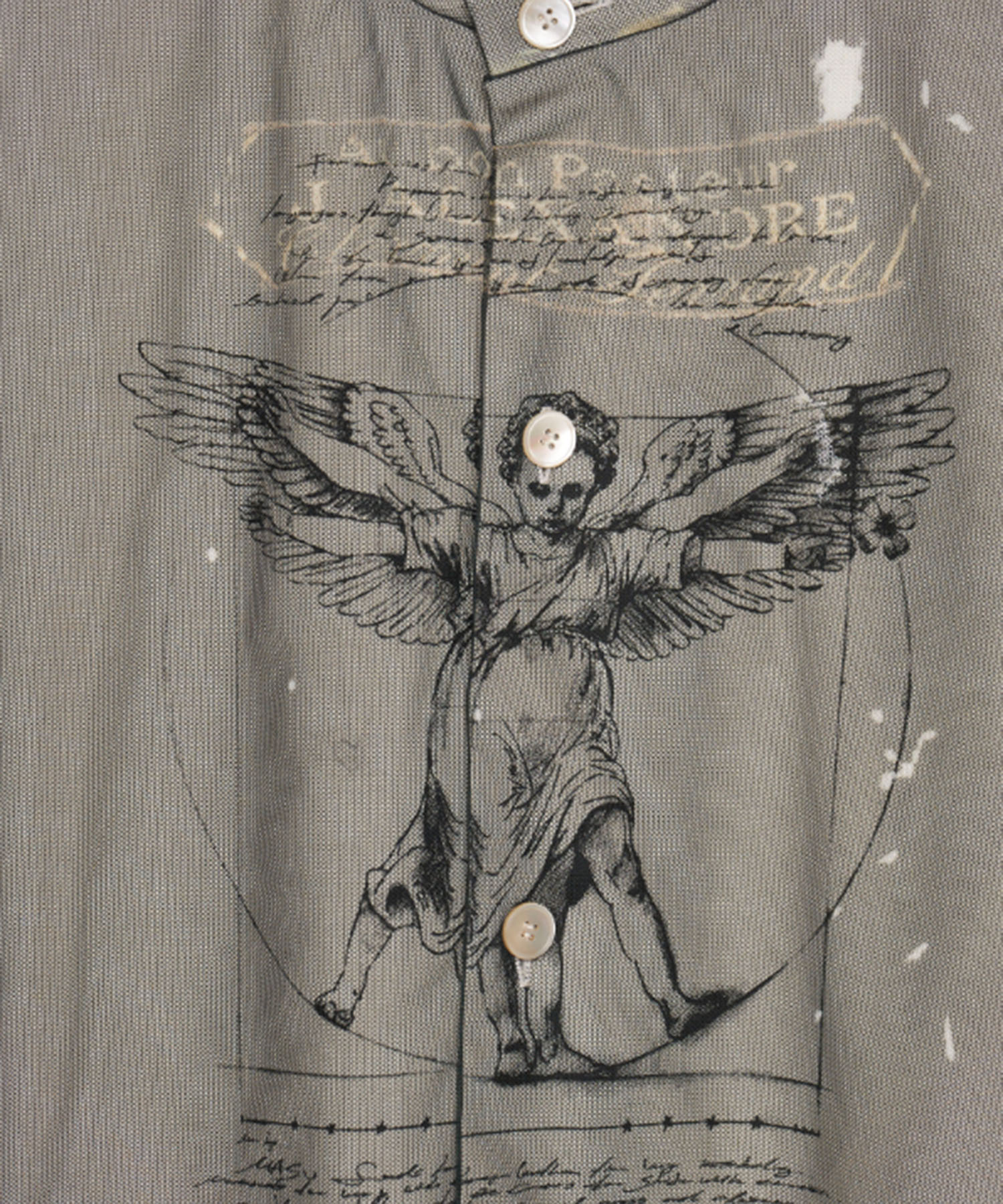 ANGEL DIAGRAM LAYERED CARDIGAN MASU