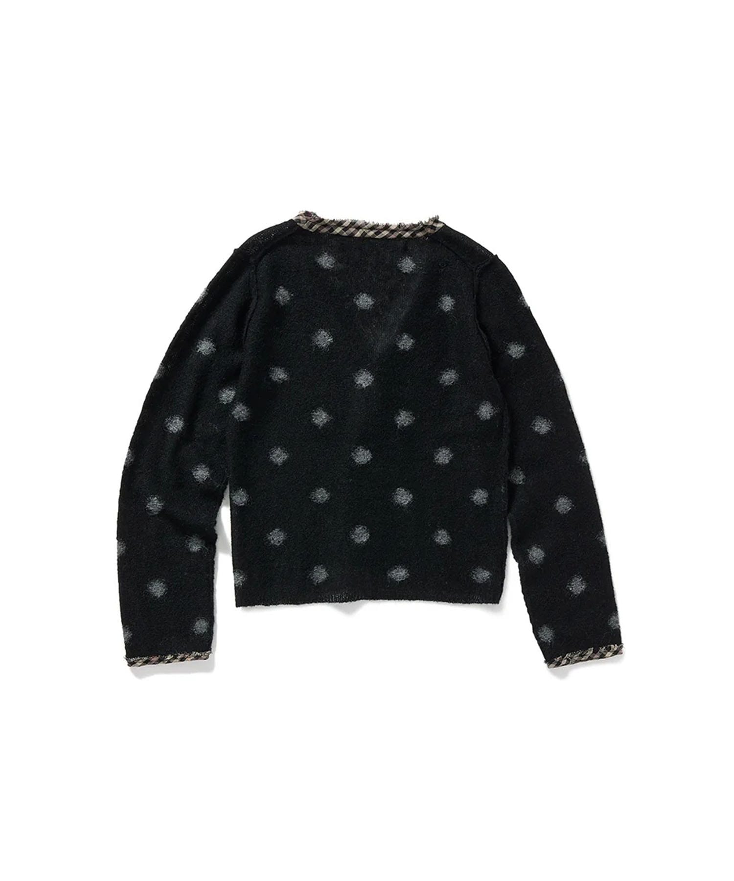 Jacquard Dot Knit Cardigan PERVERZE