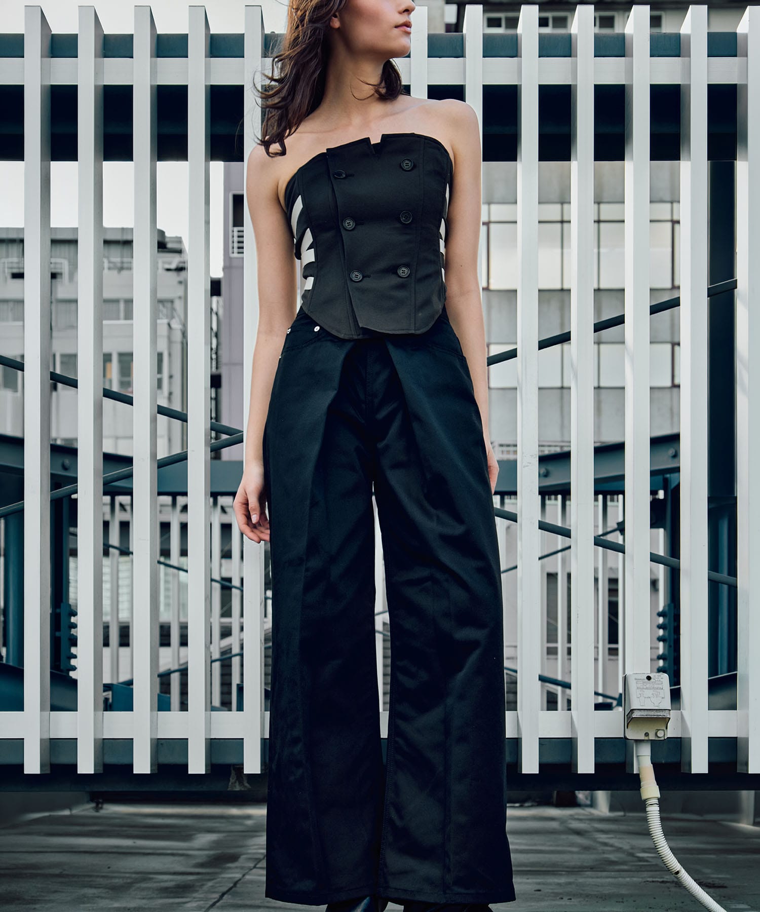 別注T/C　TWILL WIDE PANTS JOHN LAWRENCE SULLIVANW