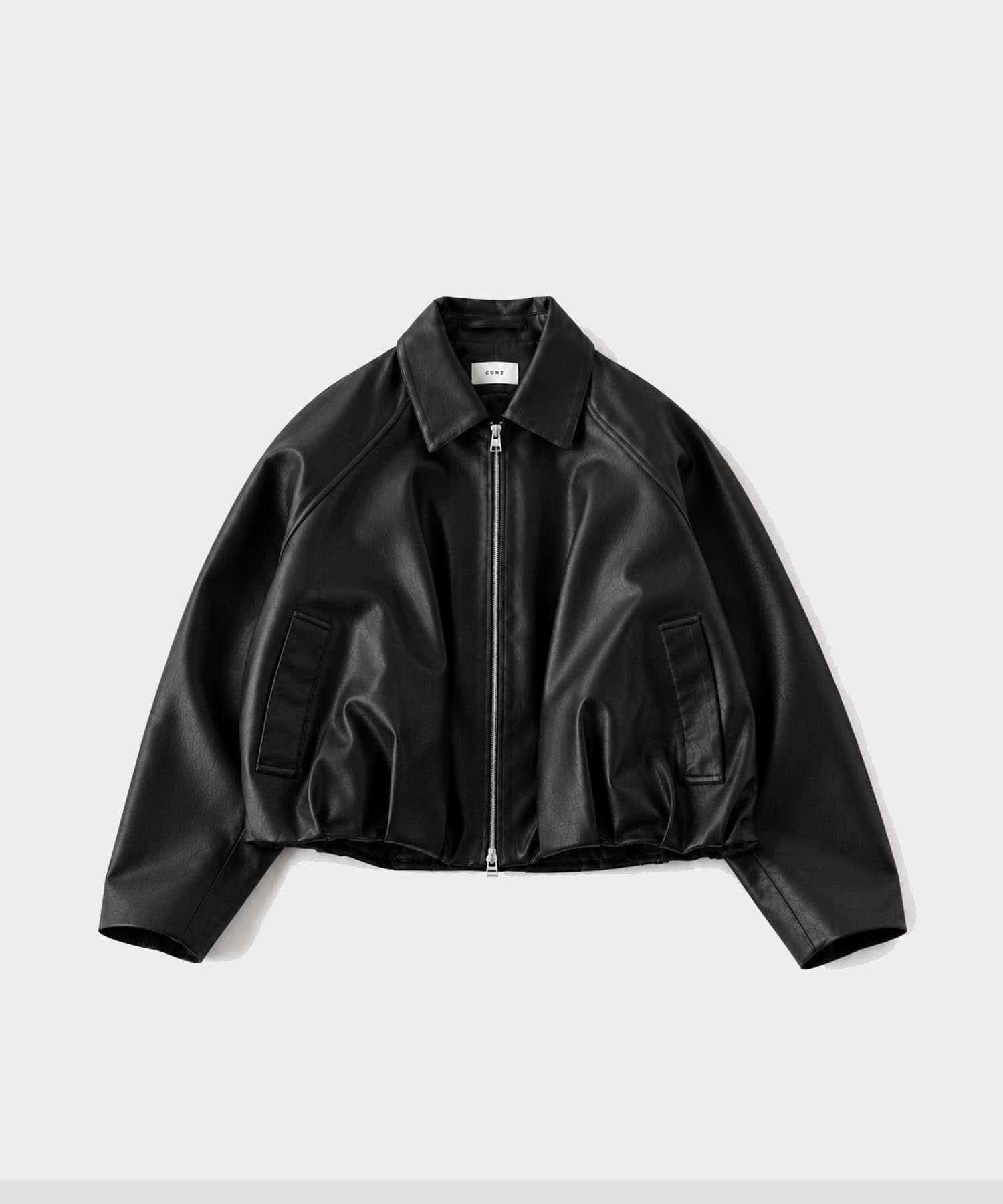 balloon blouson vintage faux leather CONZ
