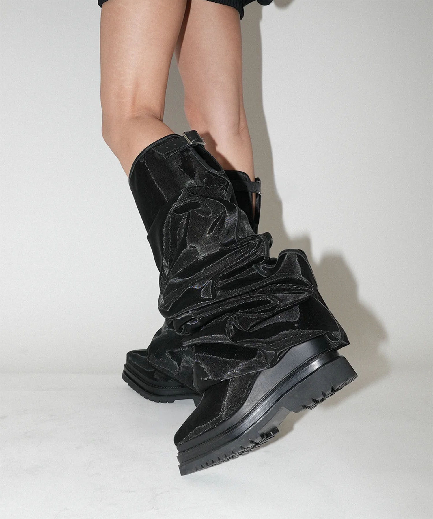 SHEER MELTED BOOTS POOLDE