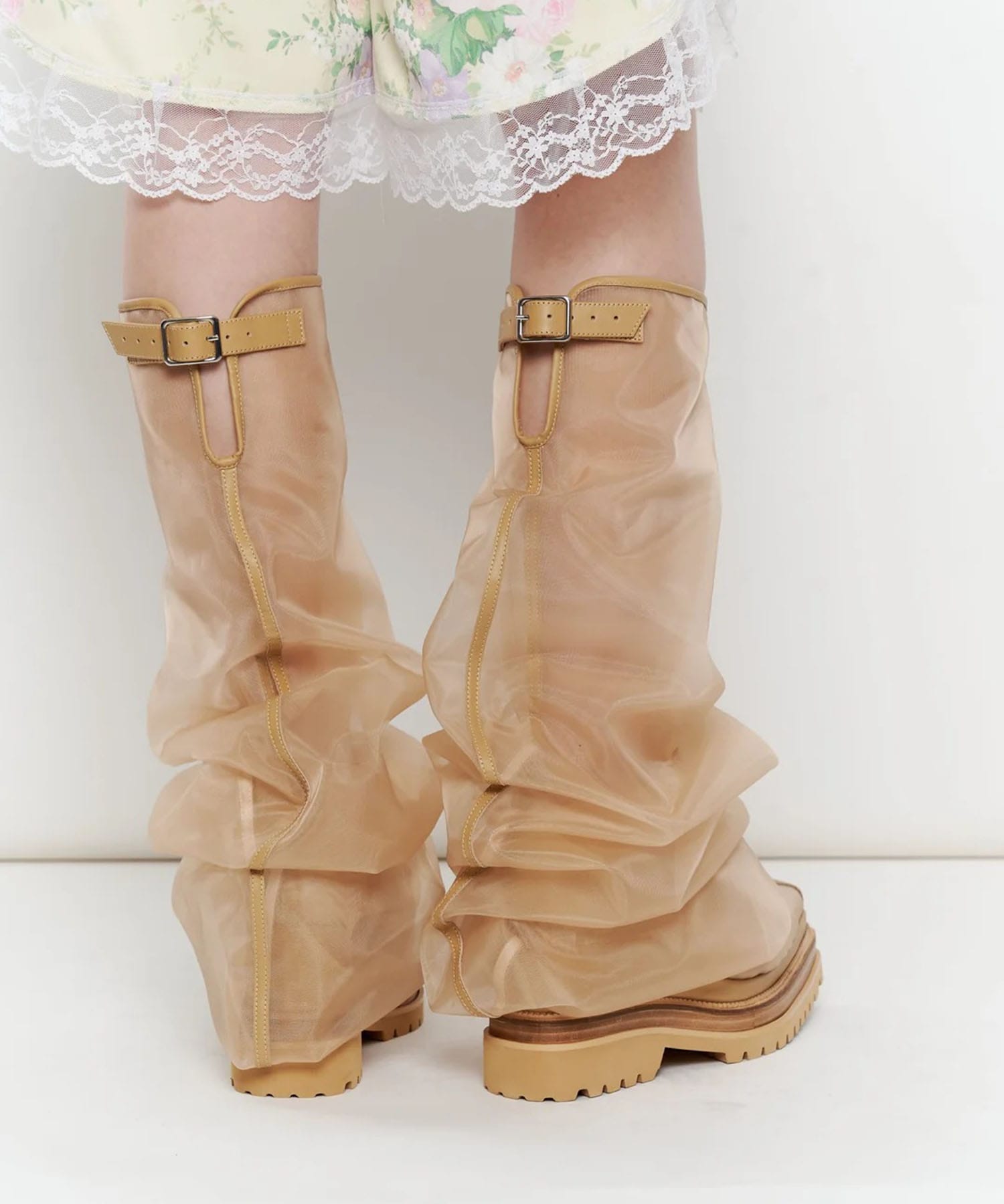 SHEER MELTED BOOTS POOLDE