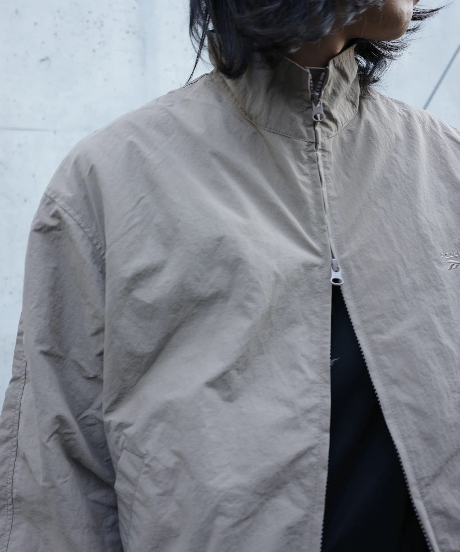 athlete jacket with Reebok(ISSUE#9) SHINYAKOZUKA