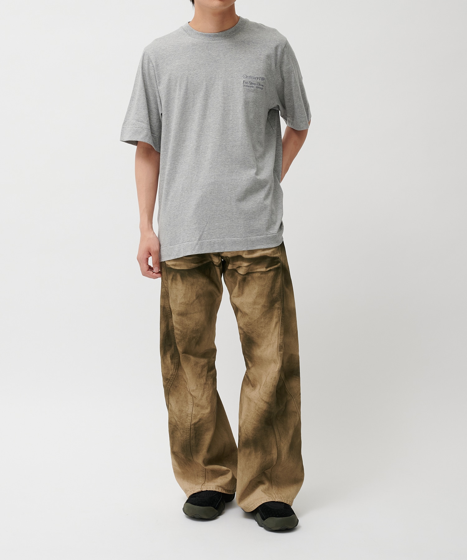3D TWISTED JEANS 2.0(1 BEIGE): NVRFRGT: MENS｜CONZ ONLINE STORE
