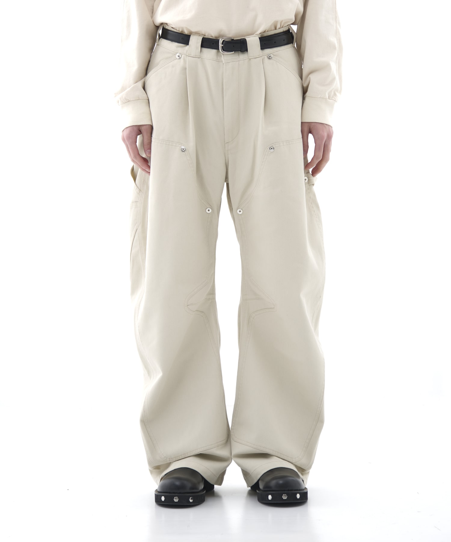 Dickies×CONZ DOUBLE KNEE CURVED LEG PANTS CONZ