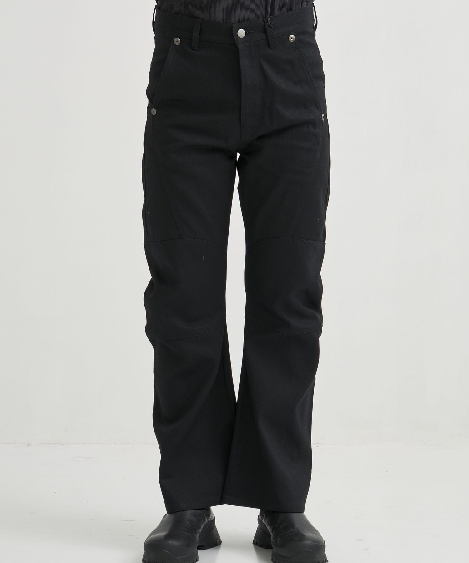 panelled leg jieans CONZ