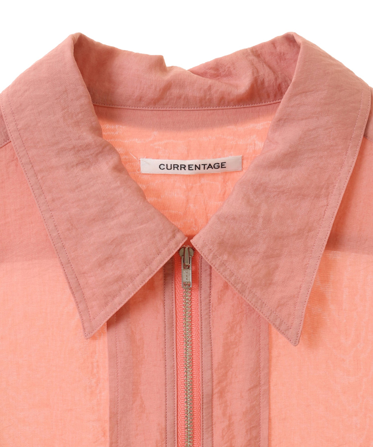 WASHER TAFFTA HALF ZIP SHIRT CURRENTAGE