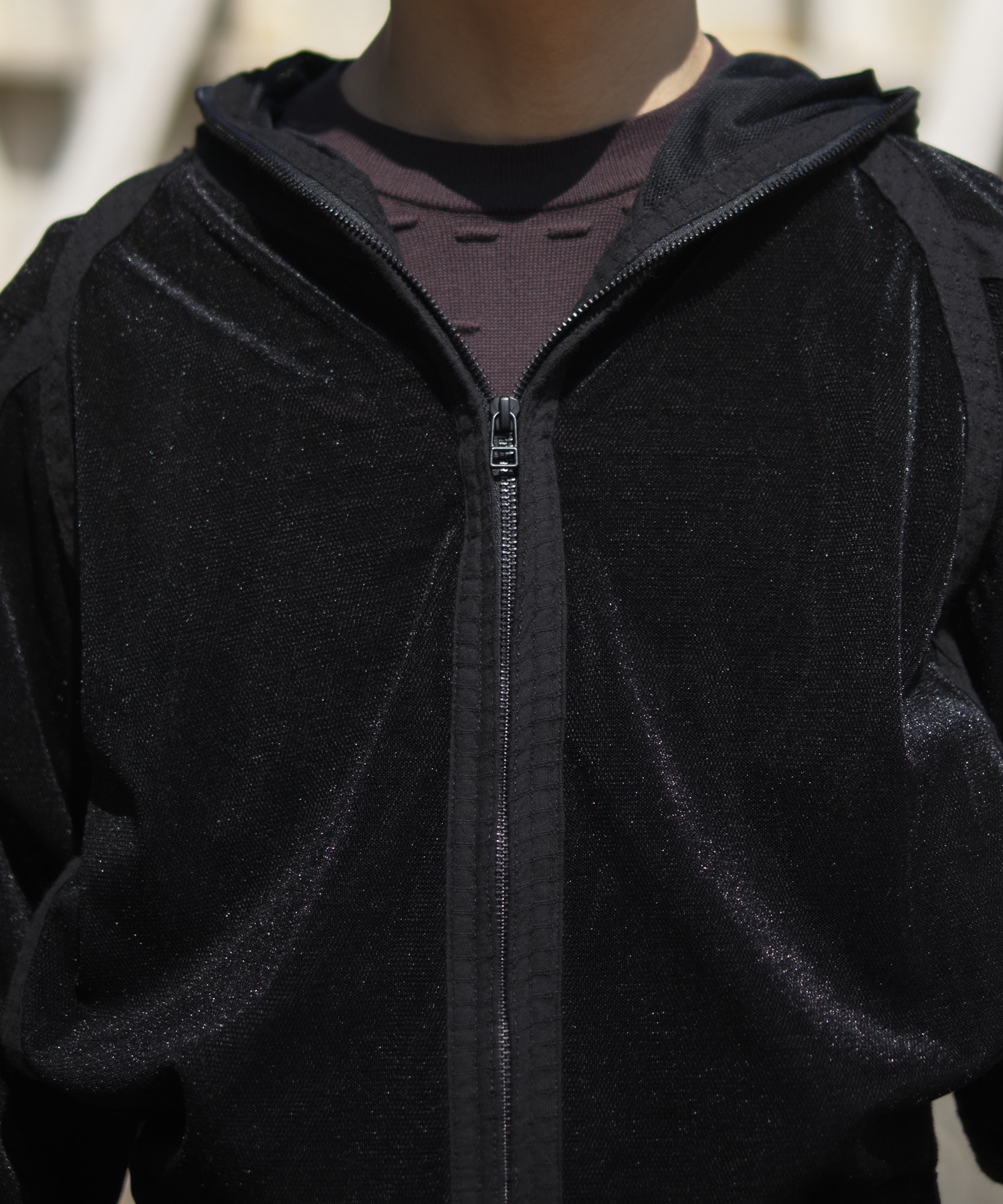MESH HOODIE 参 JIAN YE