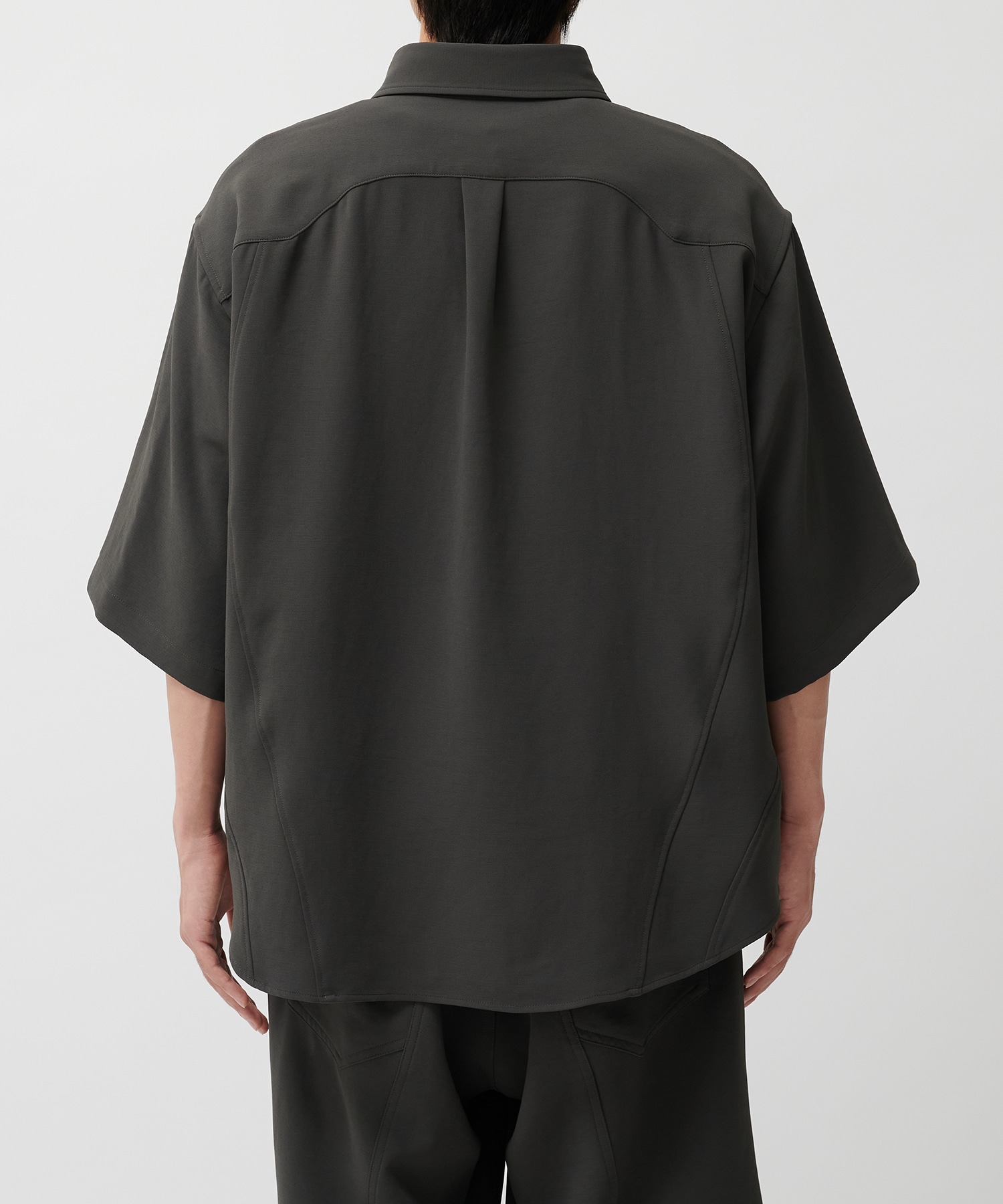 PANEL OVER ZIP SS SHIRT CONZ