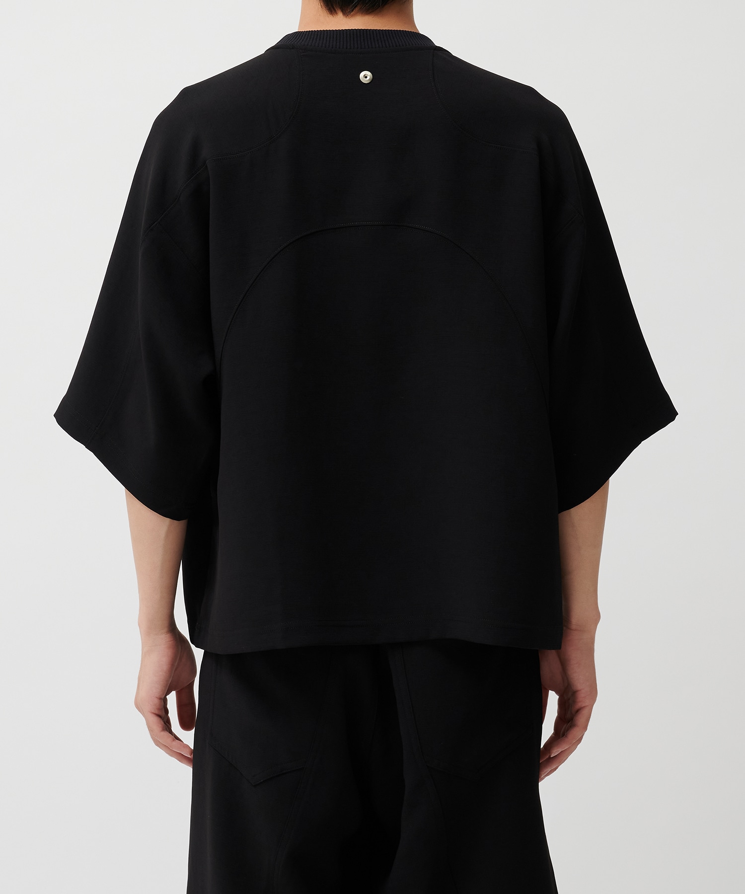 PANEL OVER CREW NECK TEE CONZ