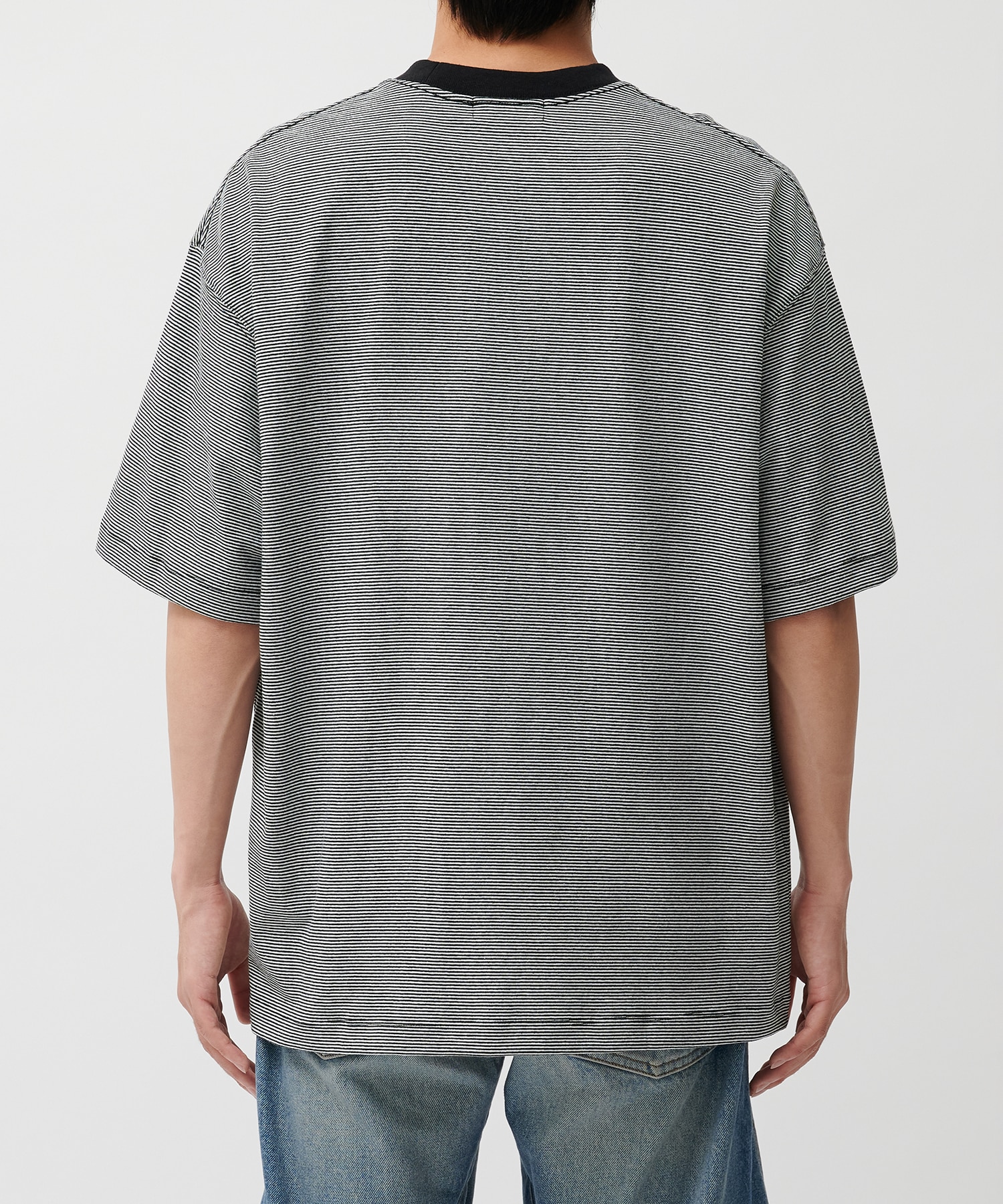 NARROW BORDER S/S TEE SHIRTS alvana