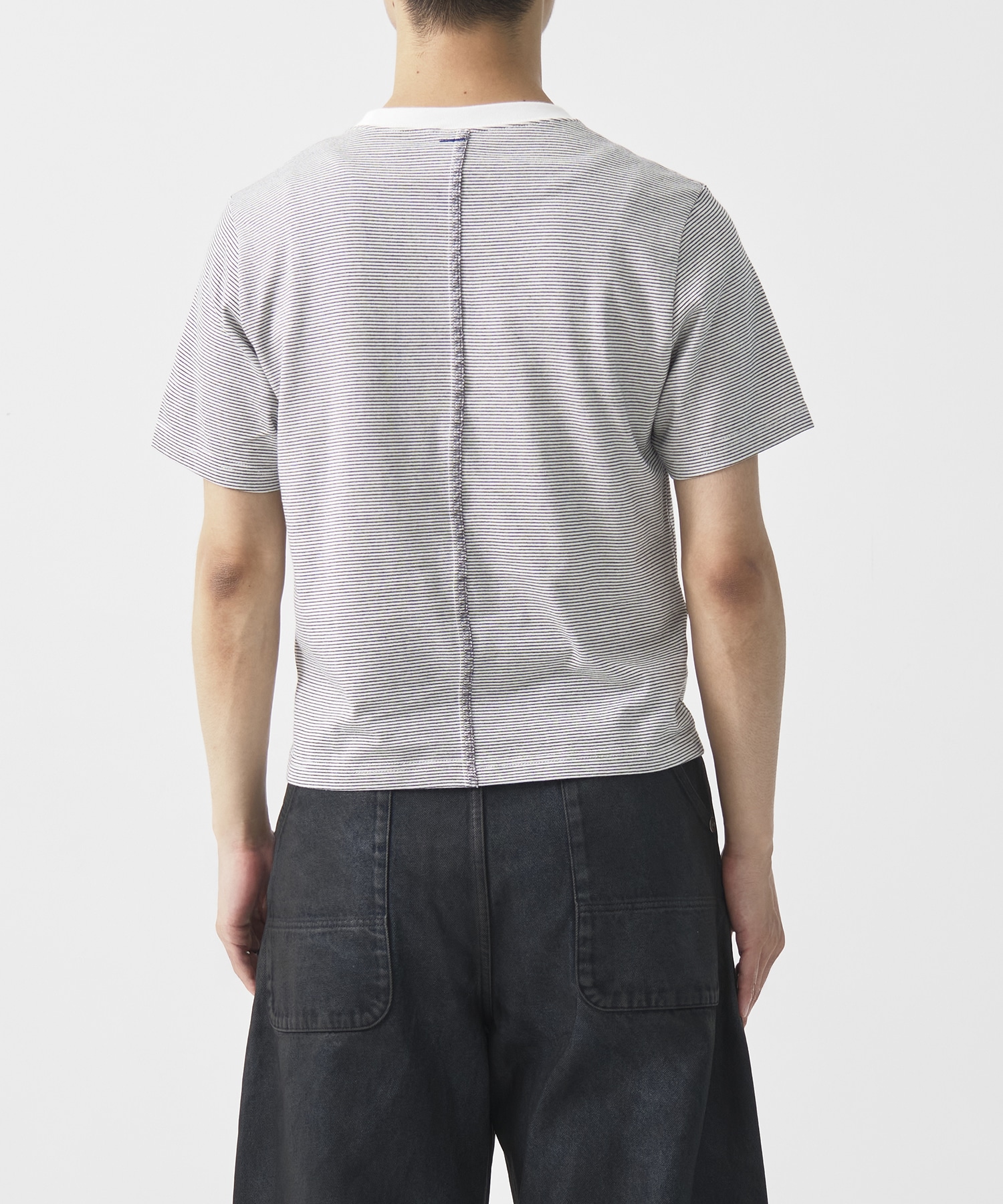 別注 ORDINARY COMPACT TEE  BORDER SHINYAKOZUKA