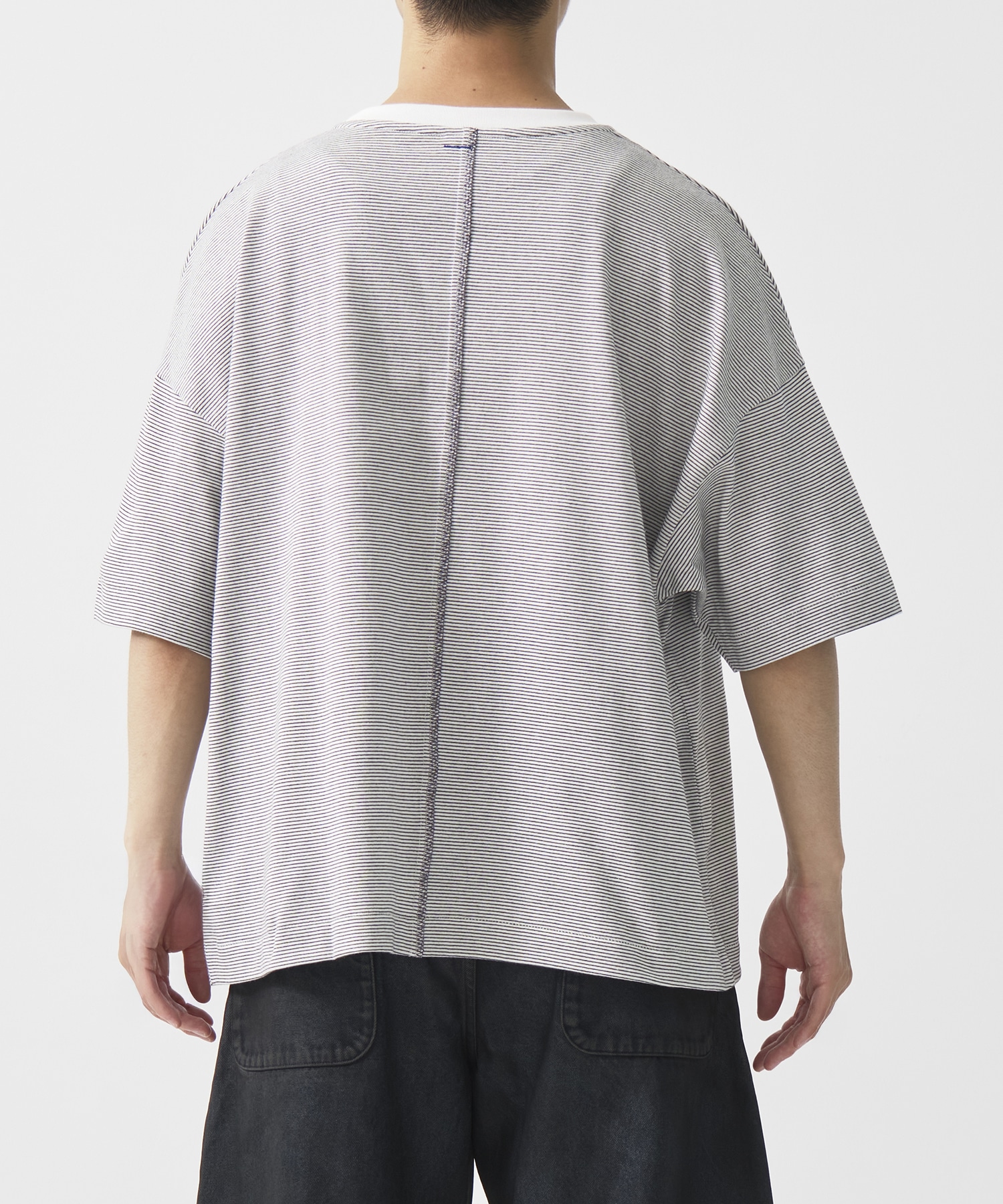 別注 ORDINARY FA TEE  BORDER SHINYAKOZUKA