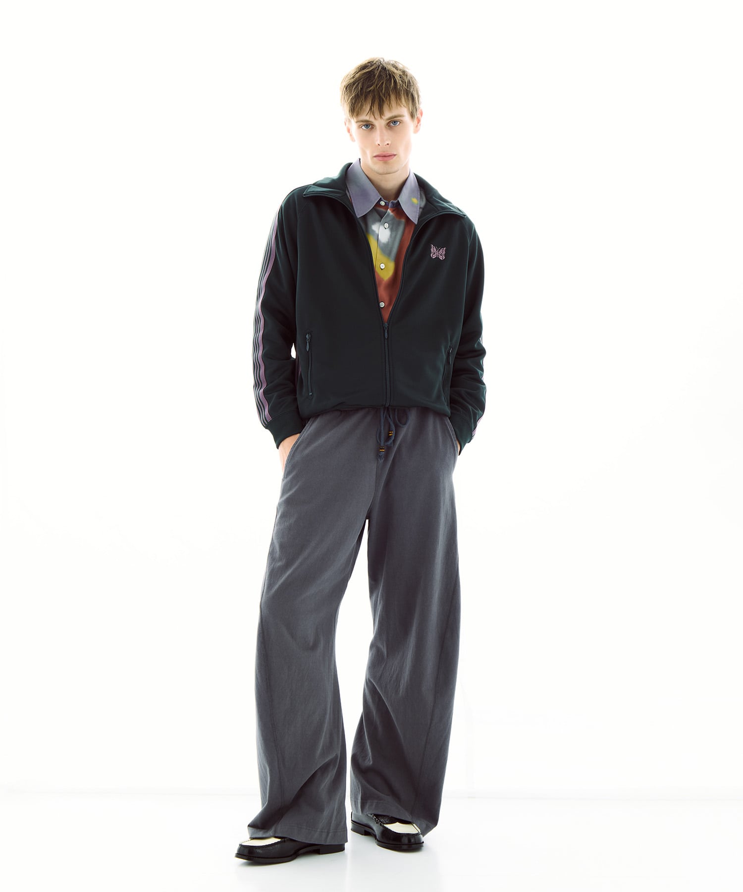 別注 3D TWISTED LOUNGE PANTS NVRFRGT