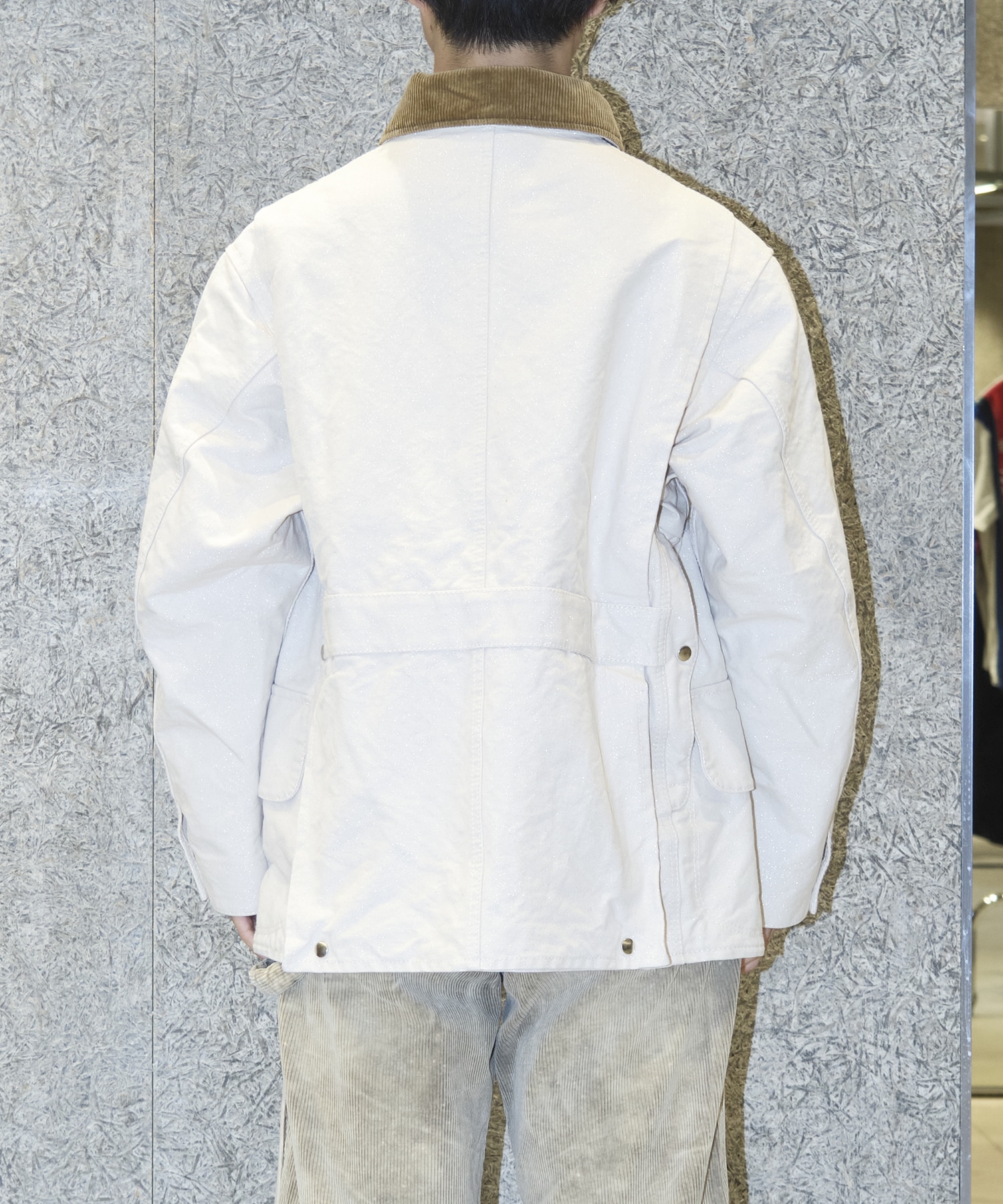GLITTER CANVAS HUNTING JACKET Midorikawa