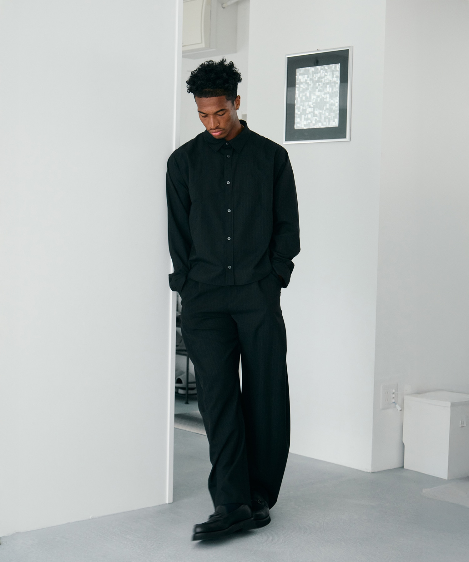 PANELED COMPACT SHIRT CONZ