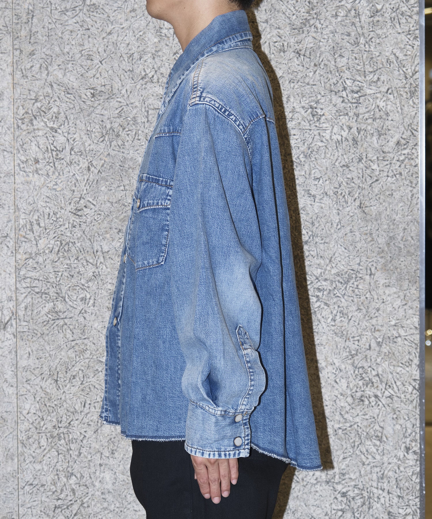 JUVENILE DENIM WESTERN SHIRT KOOKY ZOO