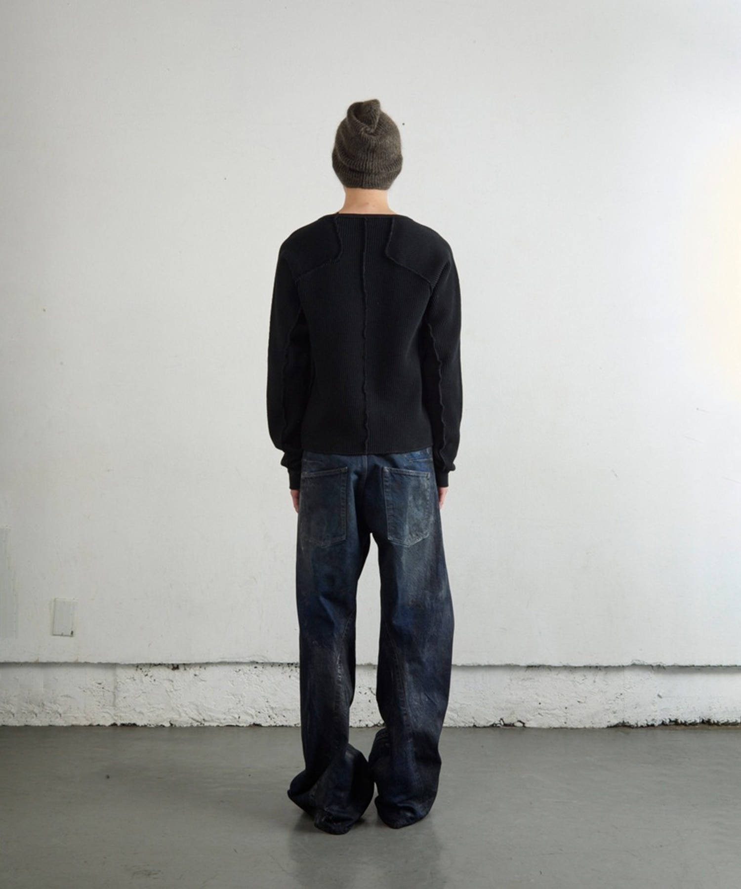 WAFFLE THERMAL LONG SLEEVE T-SHIRT NVRFRGT