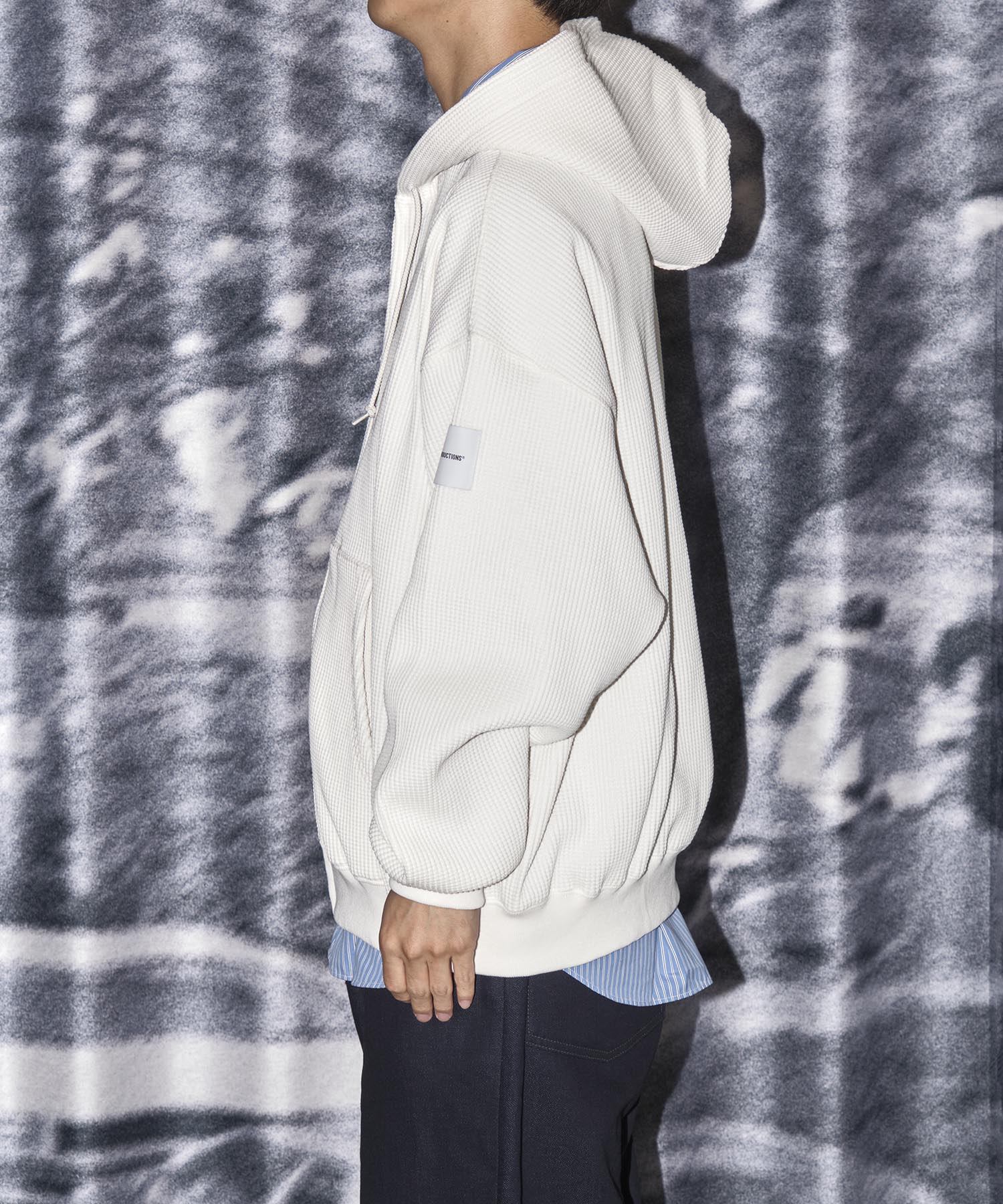 N/C Waffle Zip Hoodie COOTIE PRODUCTIONS