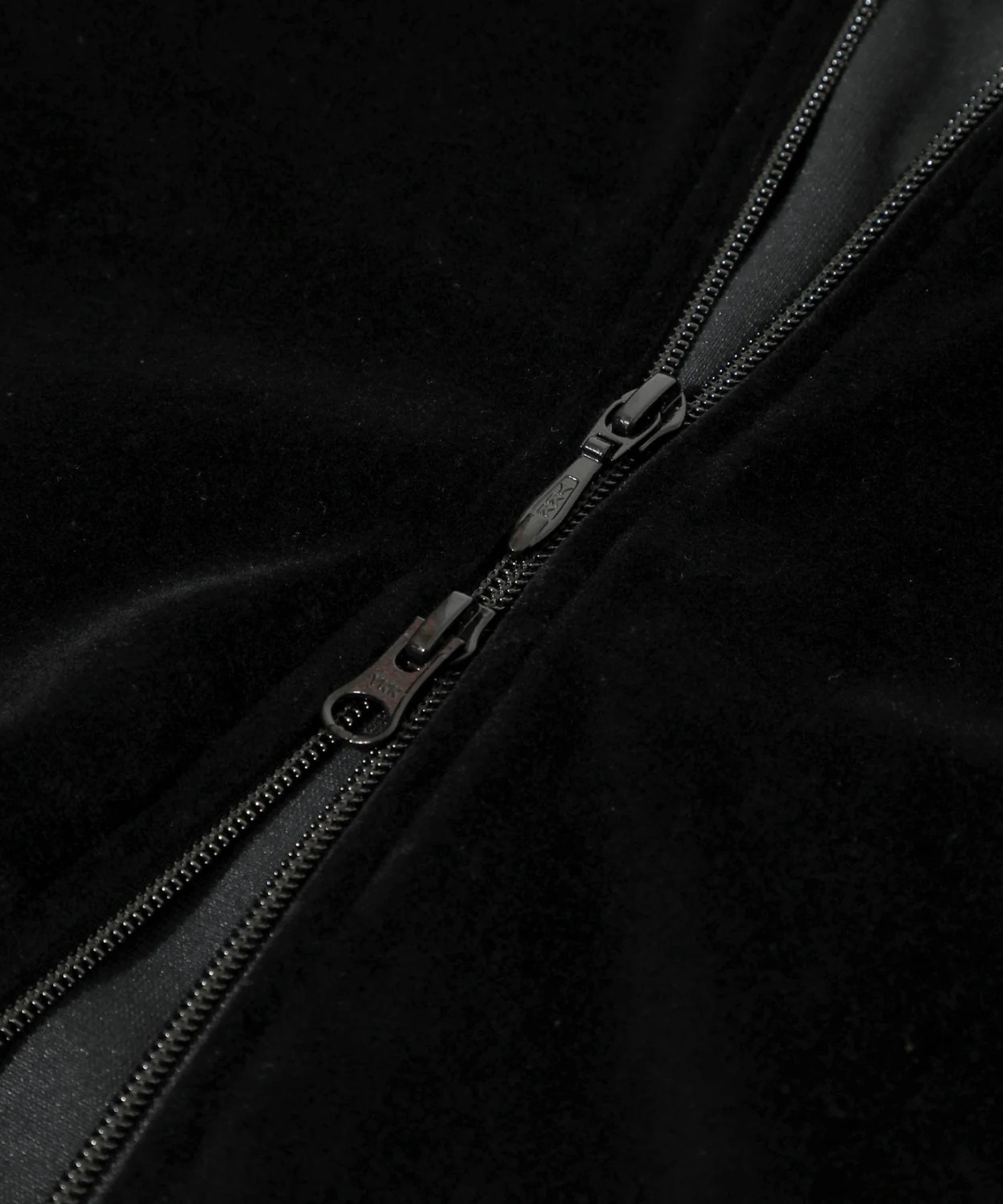 Rib Collar Track Jacket C/PE Velour Needles