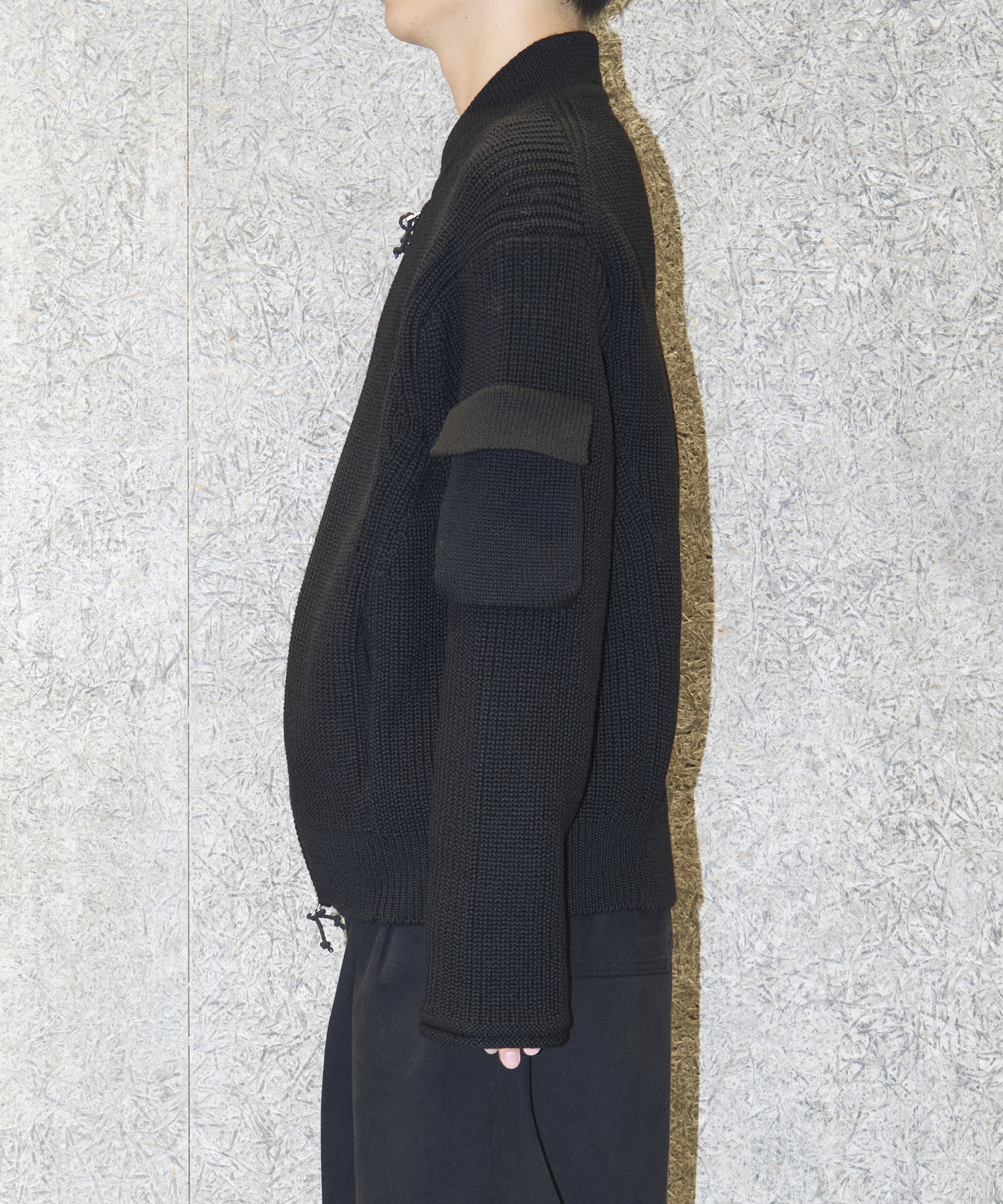 Bomber Rib Sweater soe