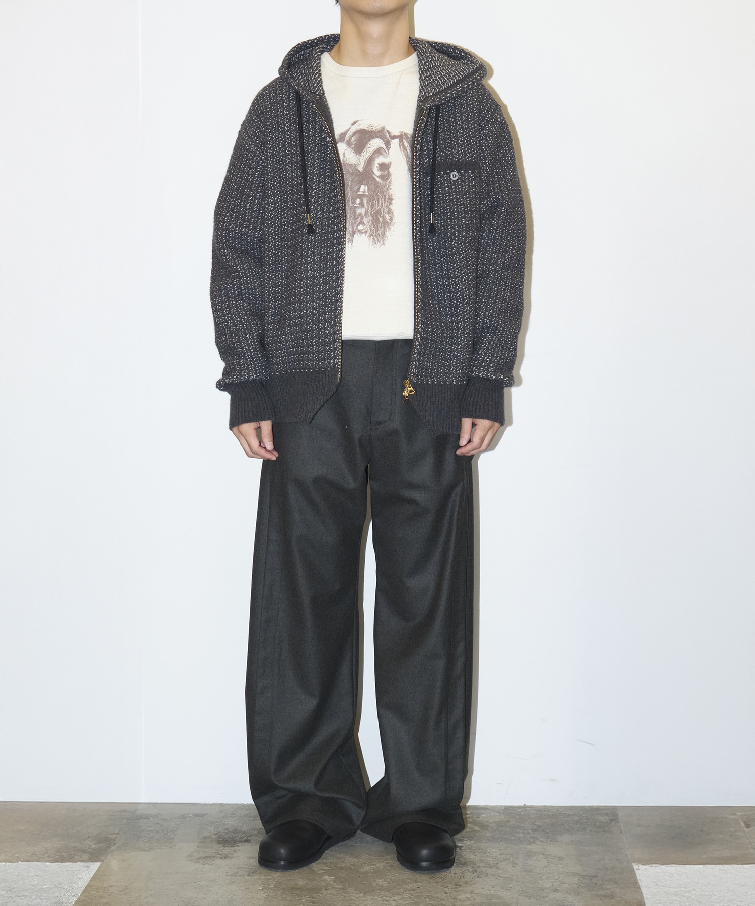 TRIBE WEAVING HOODIE STEAF