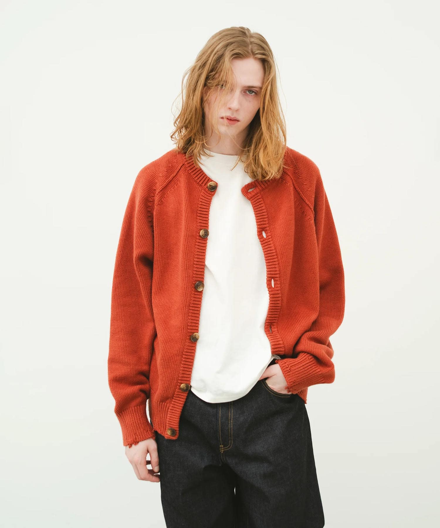 DISTRESSED COTTON CARDIGAN SimplyComplicated