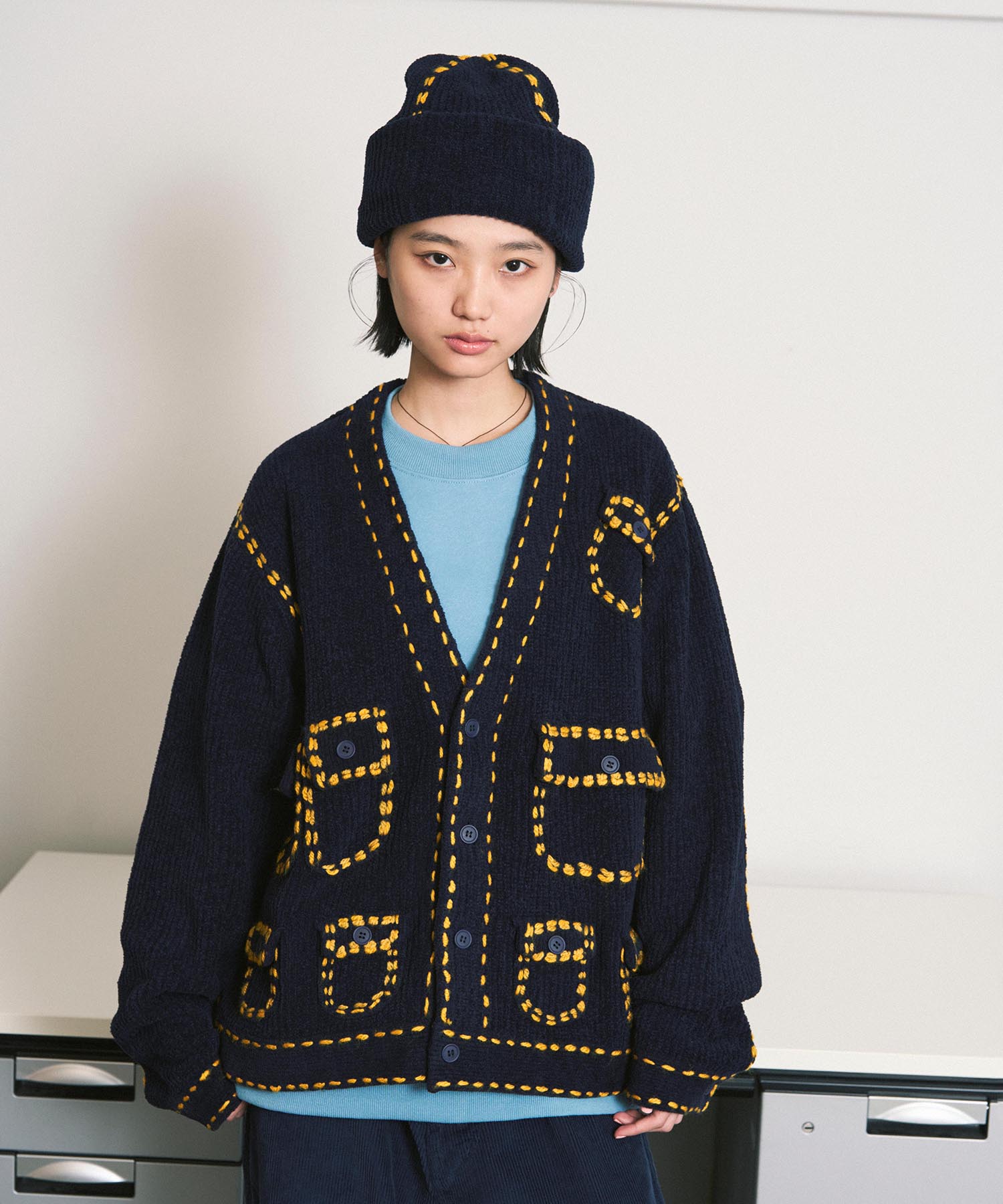 PG1 POCKET CARDIGAN PHINGERIN