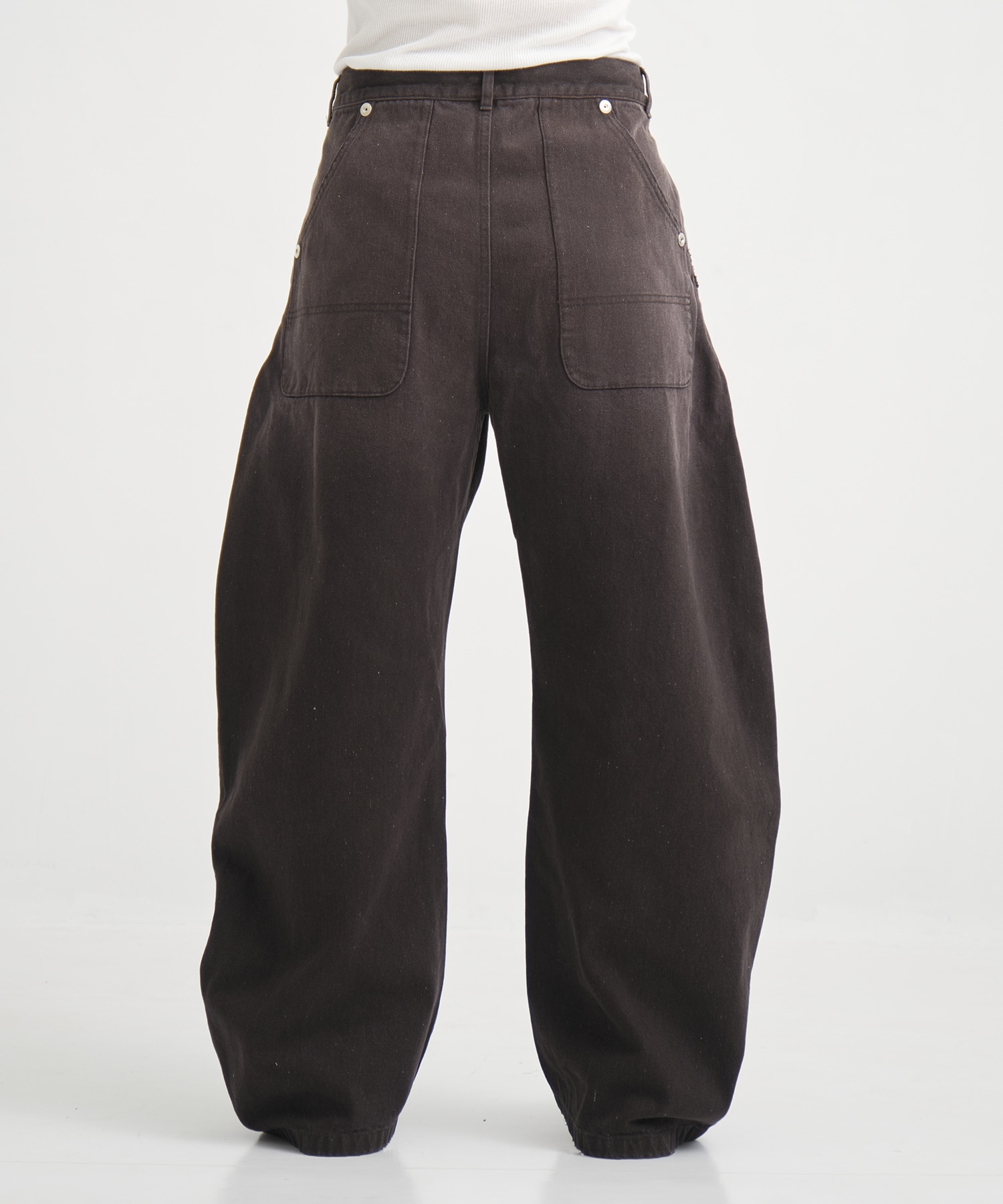 CURVED LEG JEANS CONZ