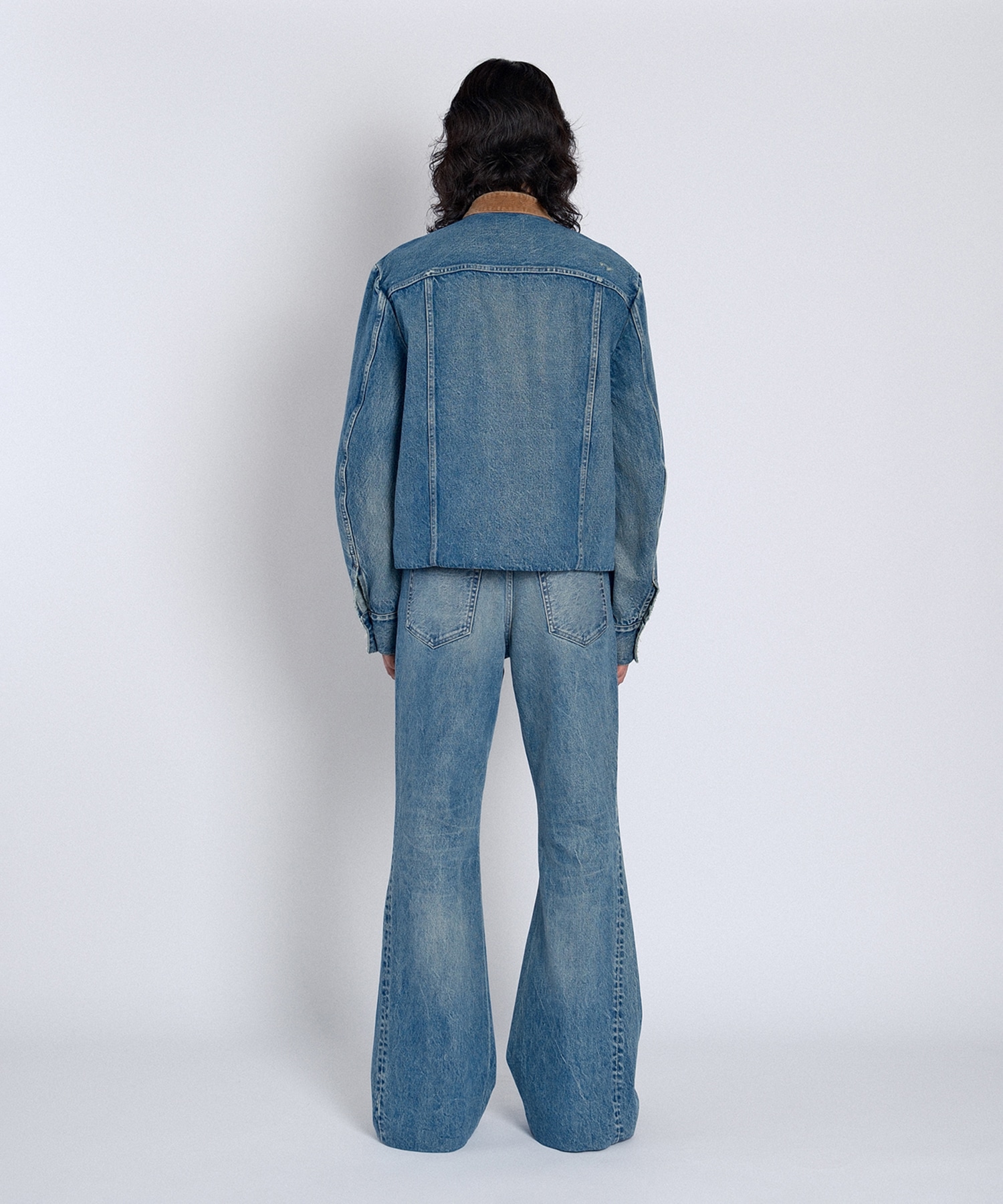 FLARE JEAN TROUSERS TANAKA