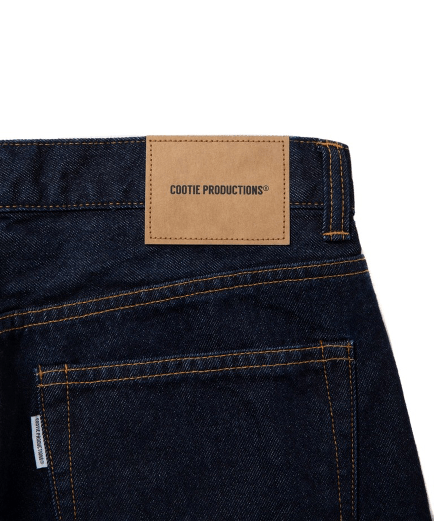 12.5oz Denim 5 Pocket Square Leg Pants COOTIE PRODUCTIONS
