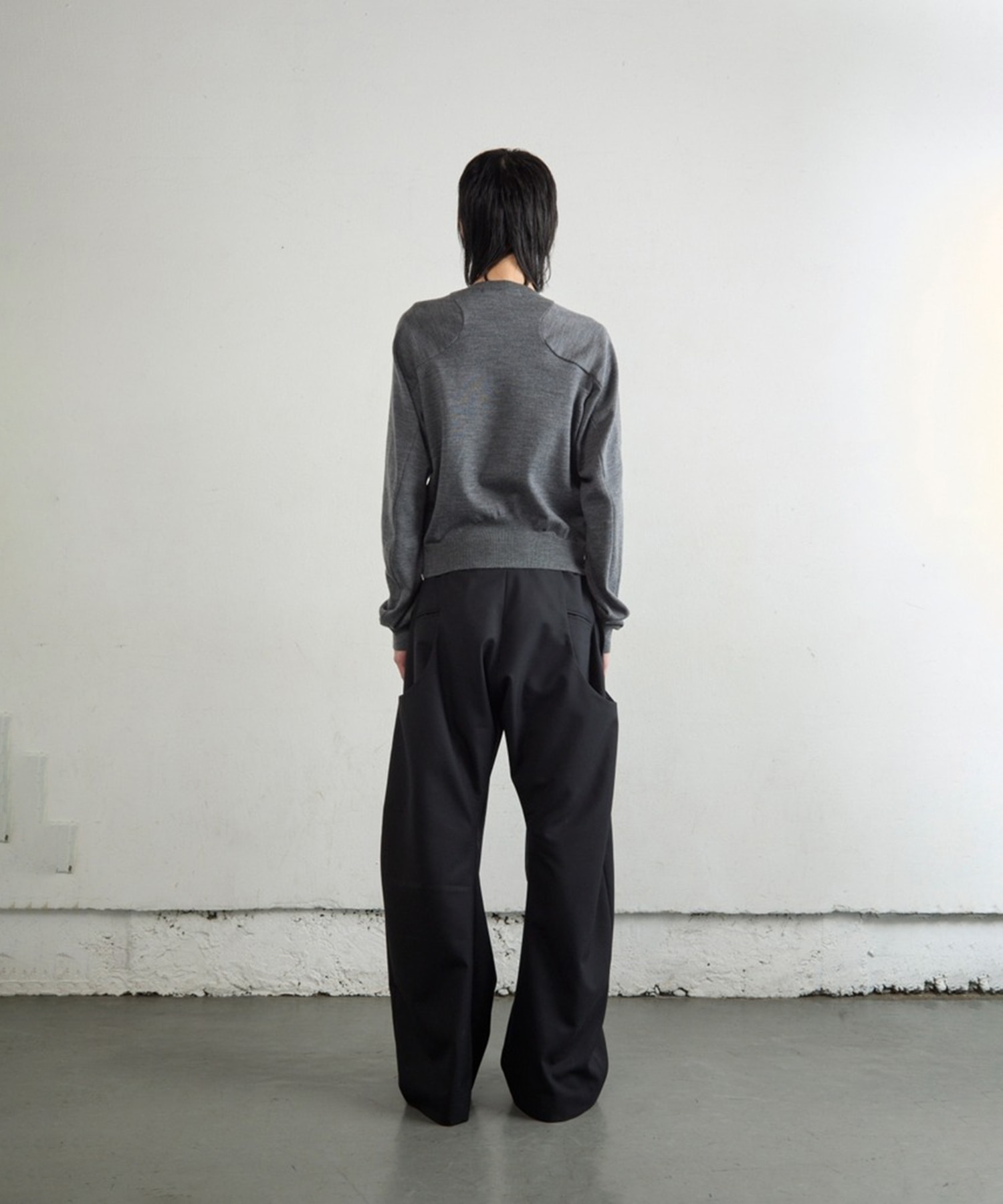 CURVED LEG UTILITY TROUSERS NVRFRGT