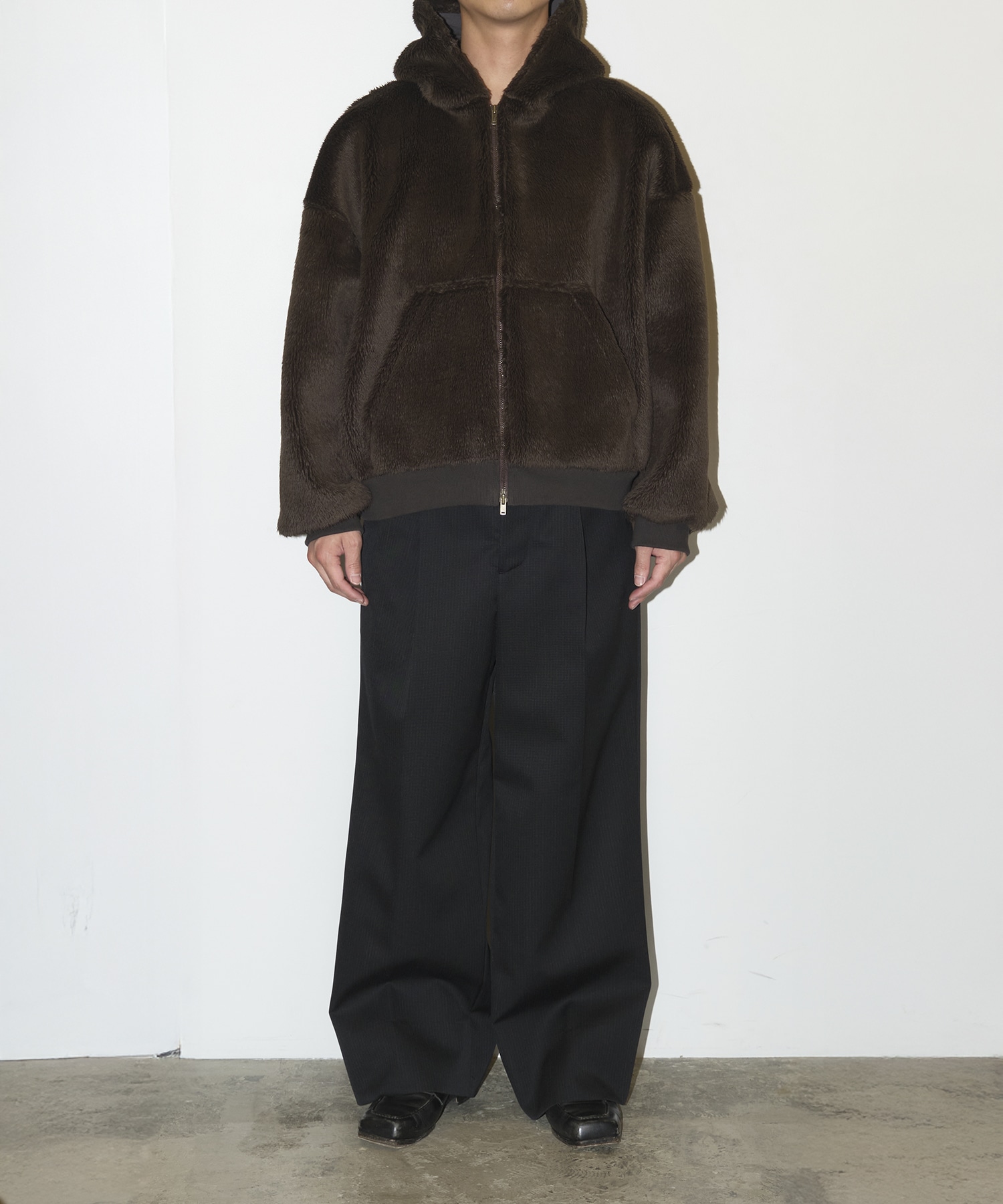 TARP WOOL SLACKS GABA refomed