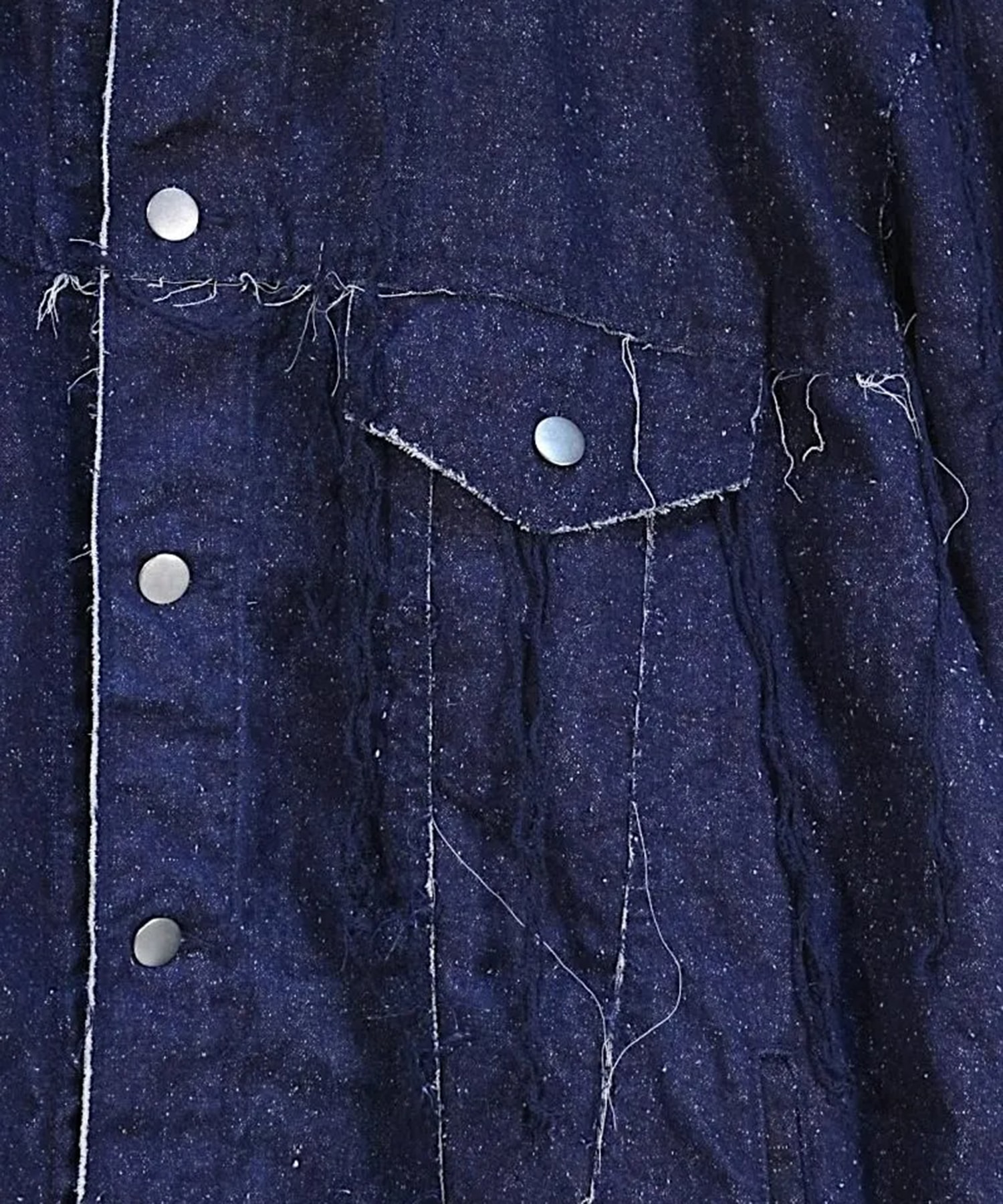 SILK DENIM JACKET Midorikawa