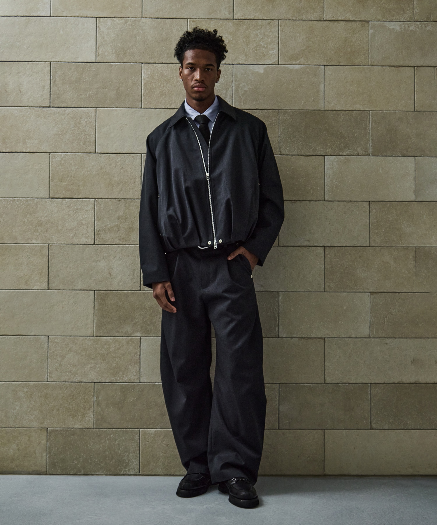 BALOON ZIP UP JACKET CONZ