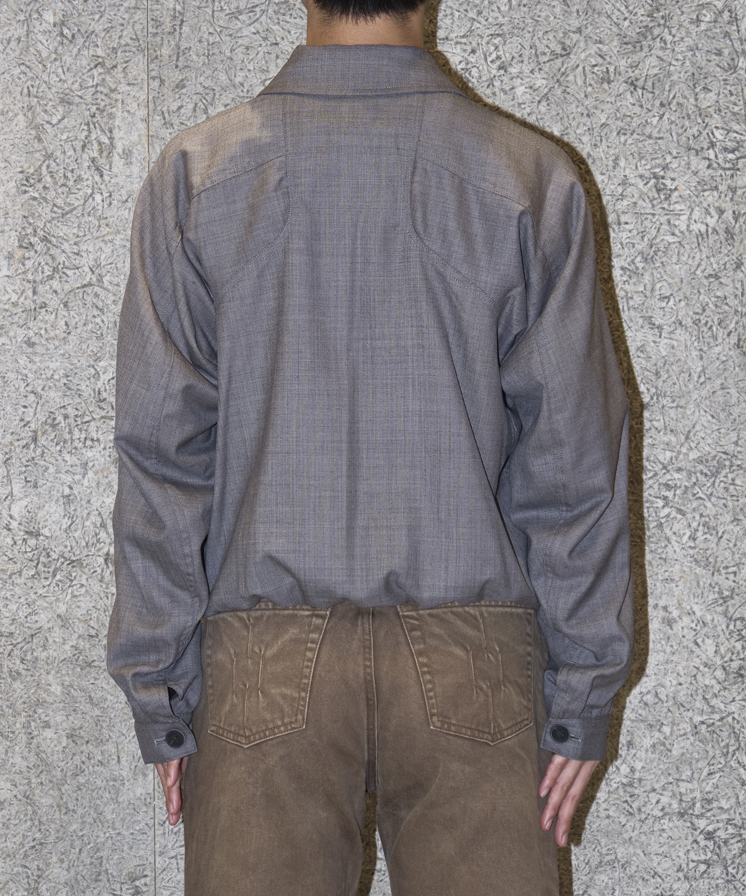 別注 wool utility jacket NVRFRGT