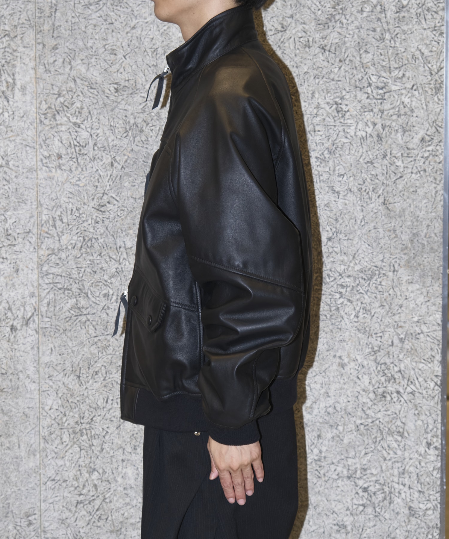 HIGH NECK BLOUSON CCU