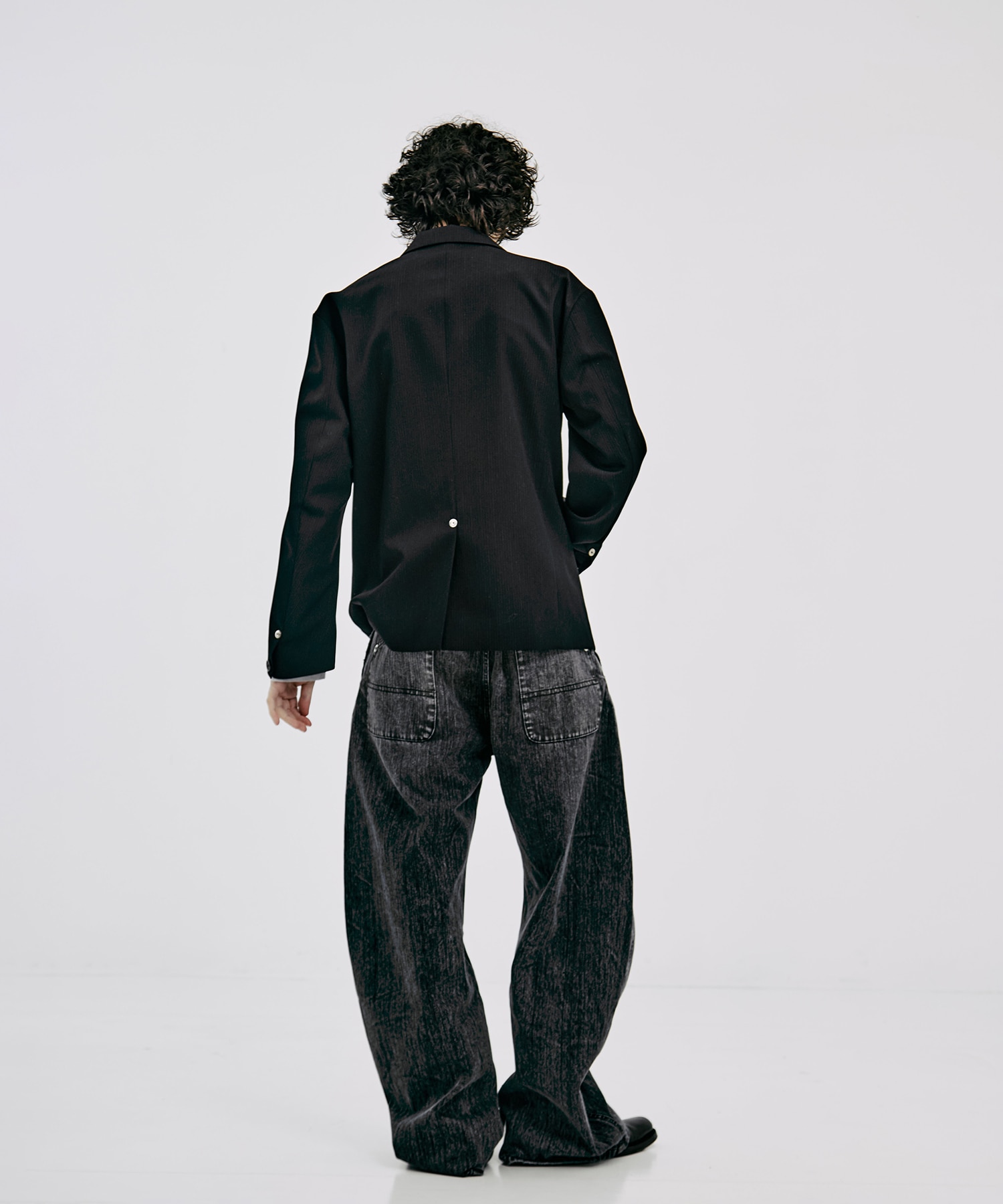 OVER SIZE DOUBLE JKT GABA CONZ