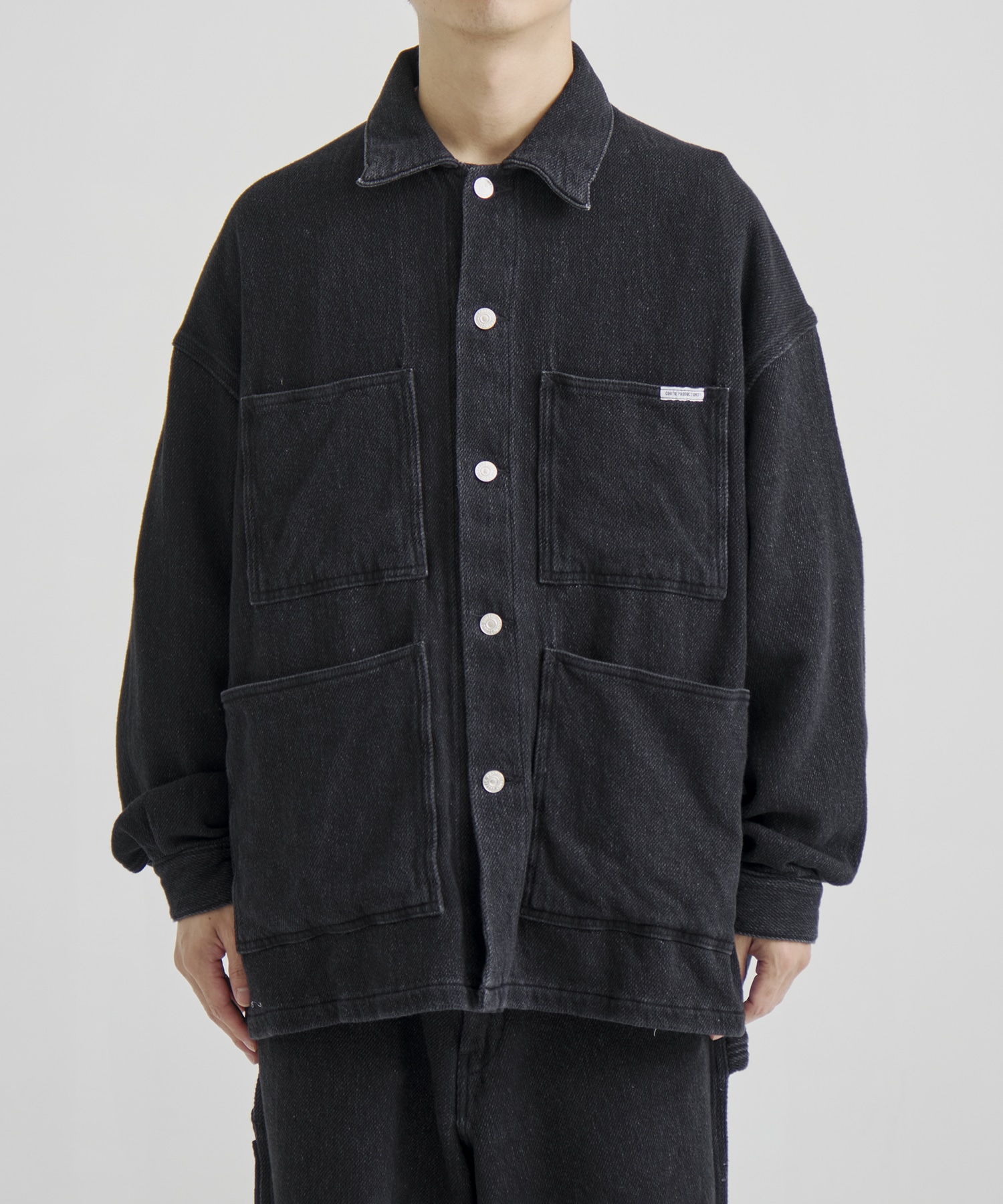 Sulfur Dyed Exaggerated Twill Coverall COOTIE PRODUCTIONS