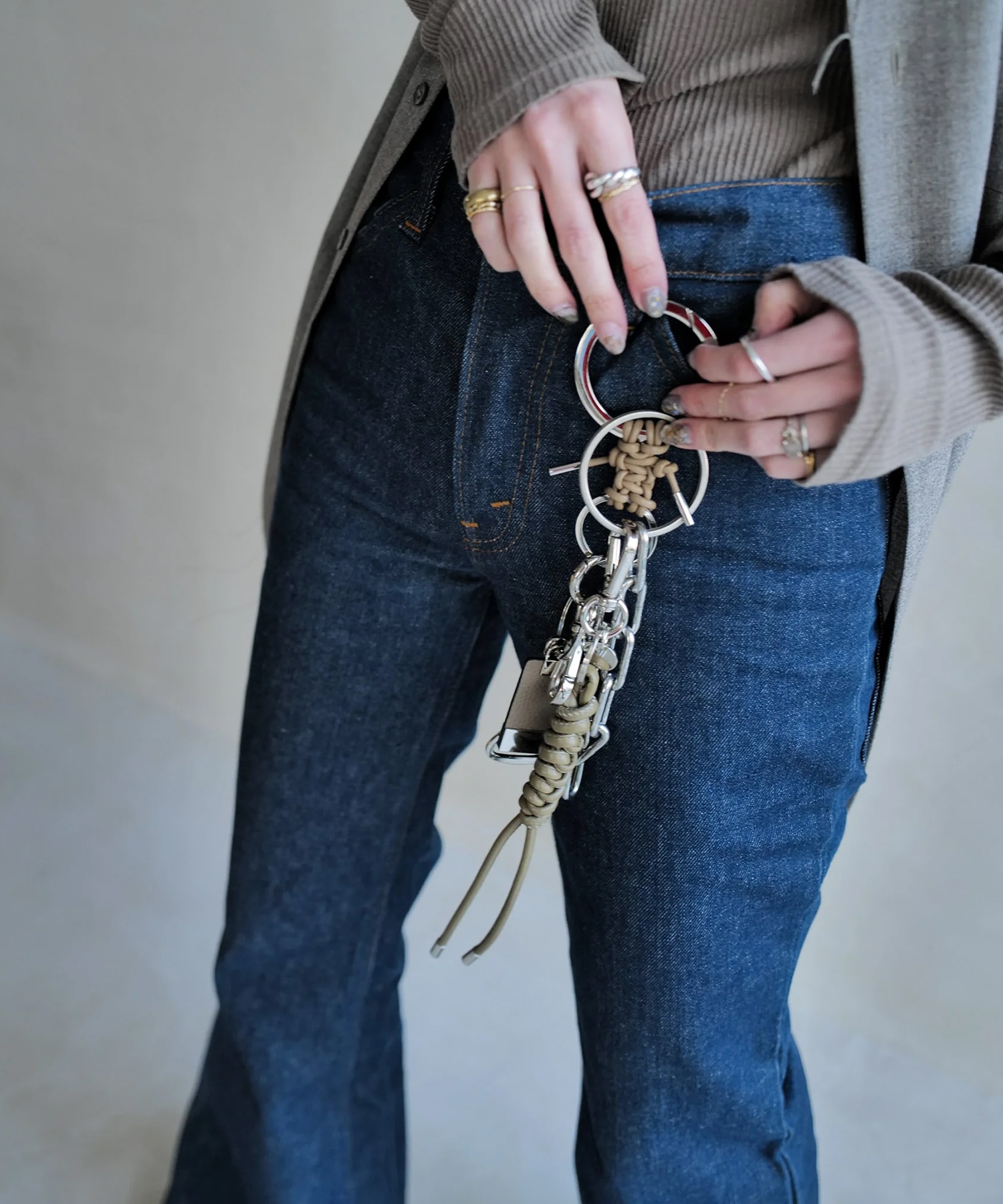 CRISTY KNOTMAN RING / RAPTO JP(FREE TAUPE): ITTI: MENS｜CONZ