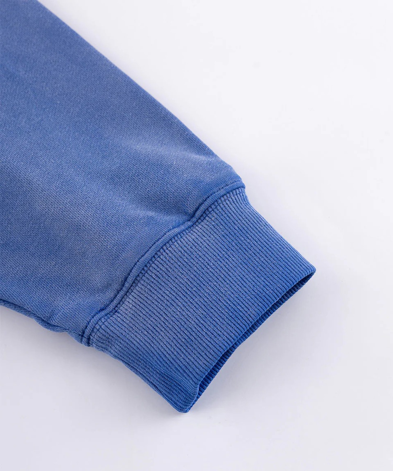 Faded Embroidery Zip Up Hoodie WOKE EDGE