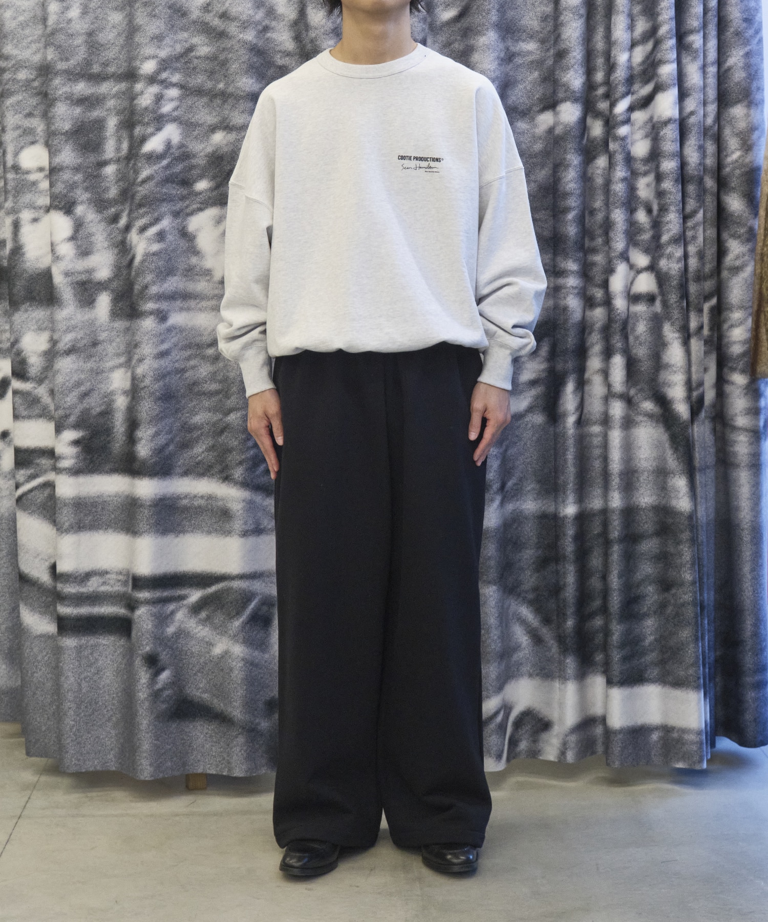 Print Sweat Crew (Pink 14) COOTIE PRODUCTIONS