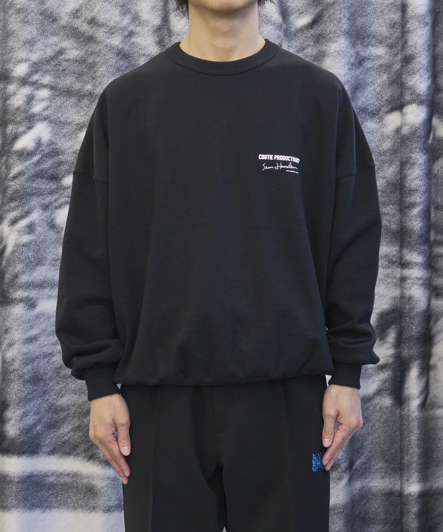 Print Sweat Crew (Pink 14) COOTIE PRODUCTIONS