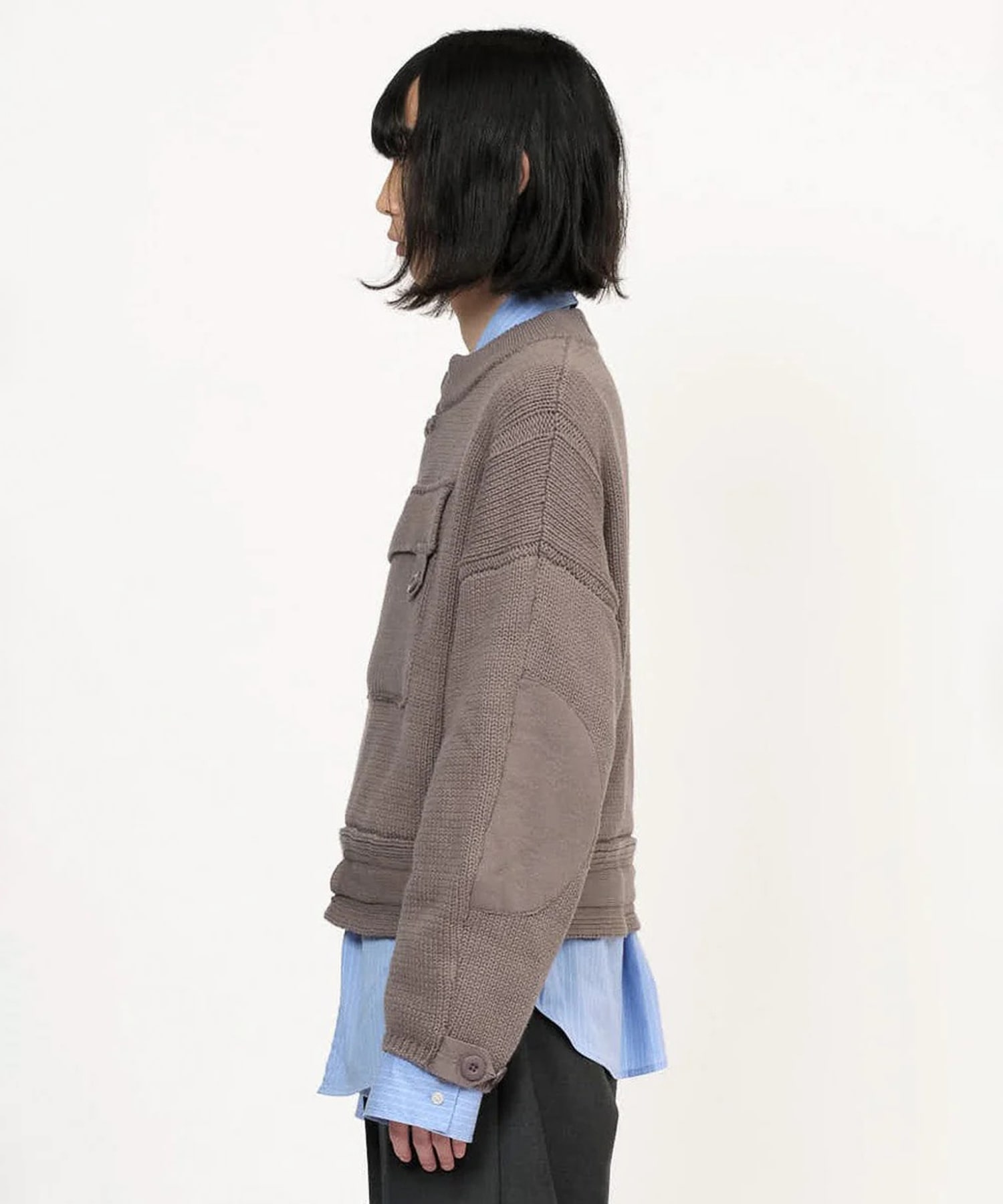 MOTORCYCLE KNIT JACKET GOAT ESSENCE