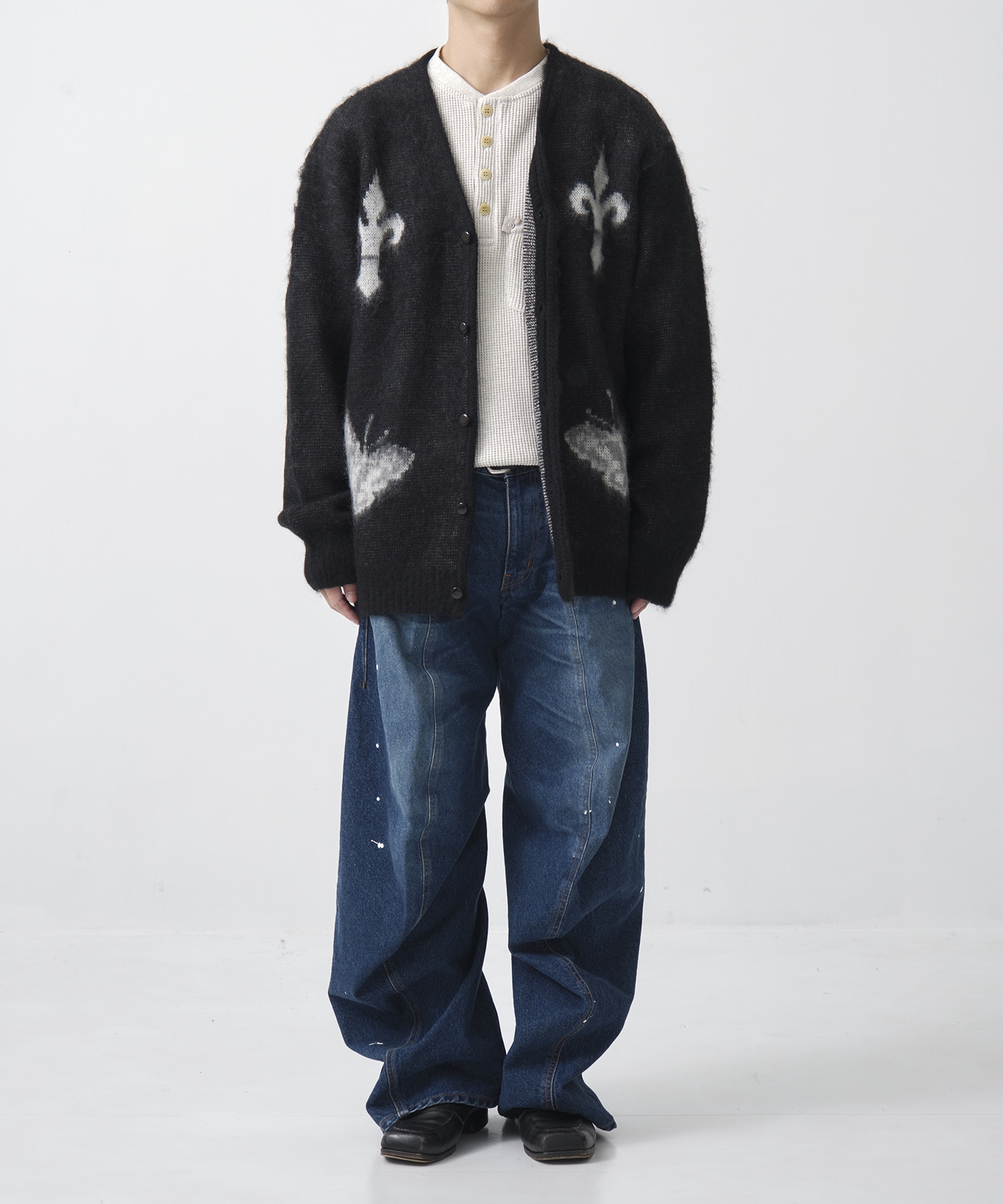 別注 Mohair Cardigan Needles