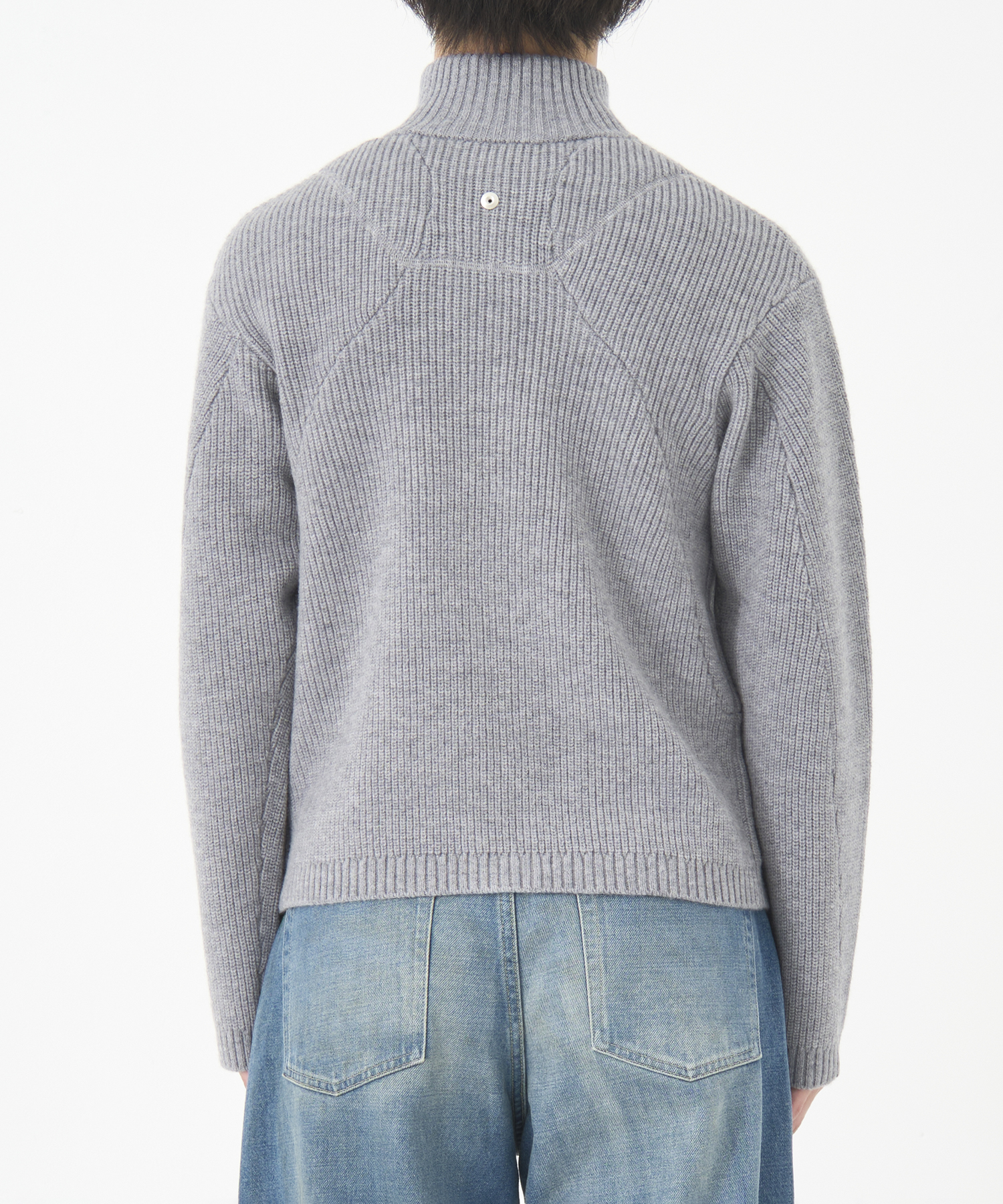 STAND FULL ZIP KNIT CONZ