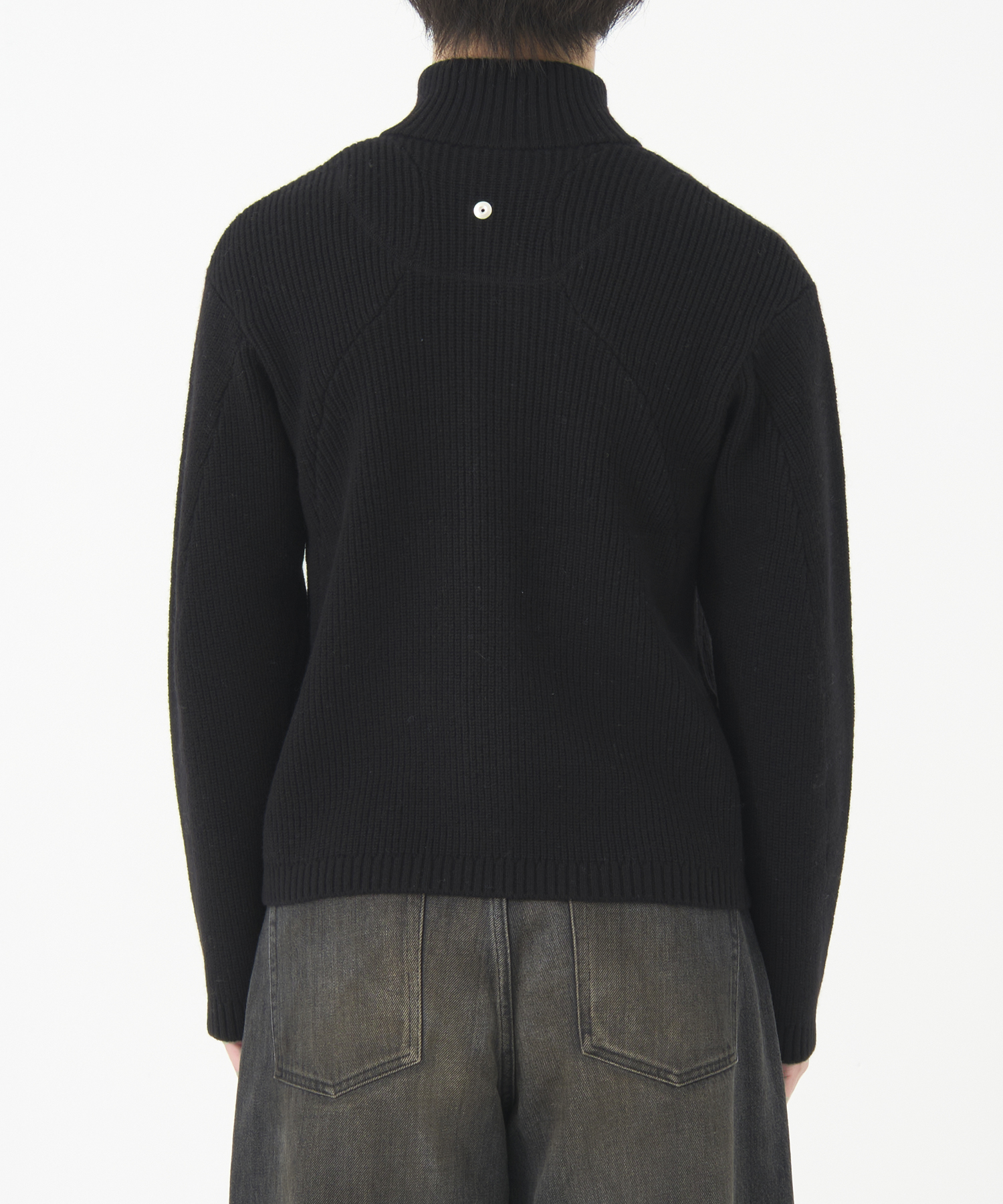 STAND FULL ZIP KNIT CONZ